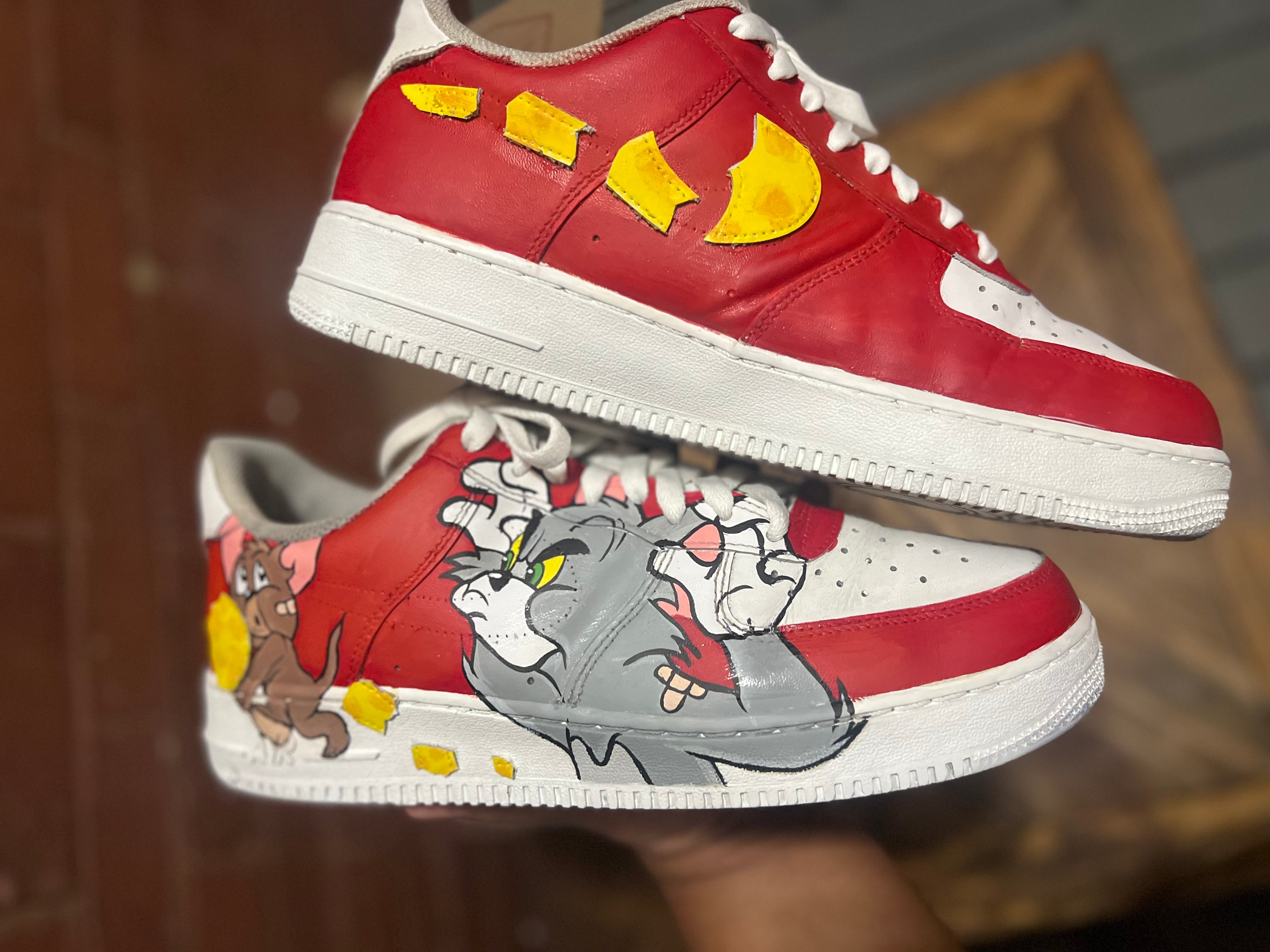 Tom n Jerry Custom Shoes