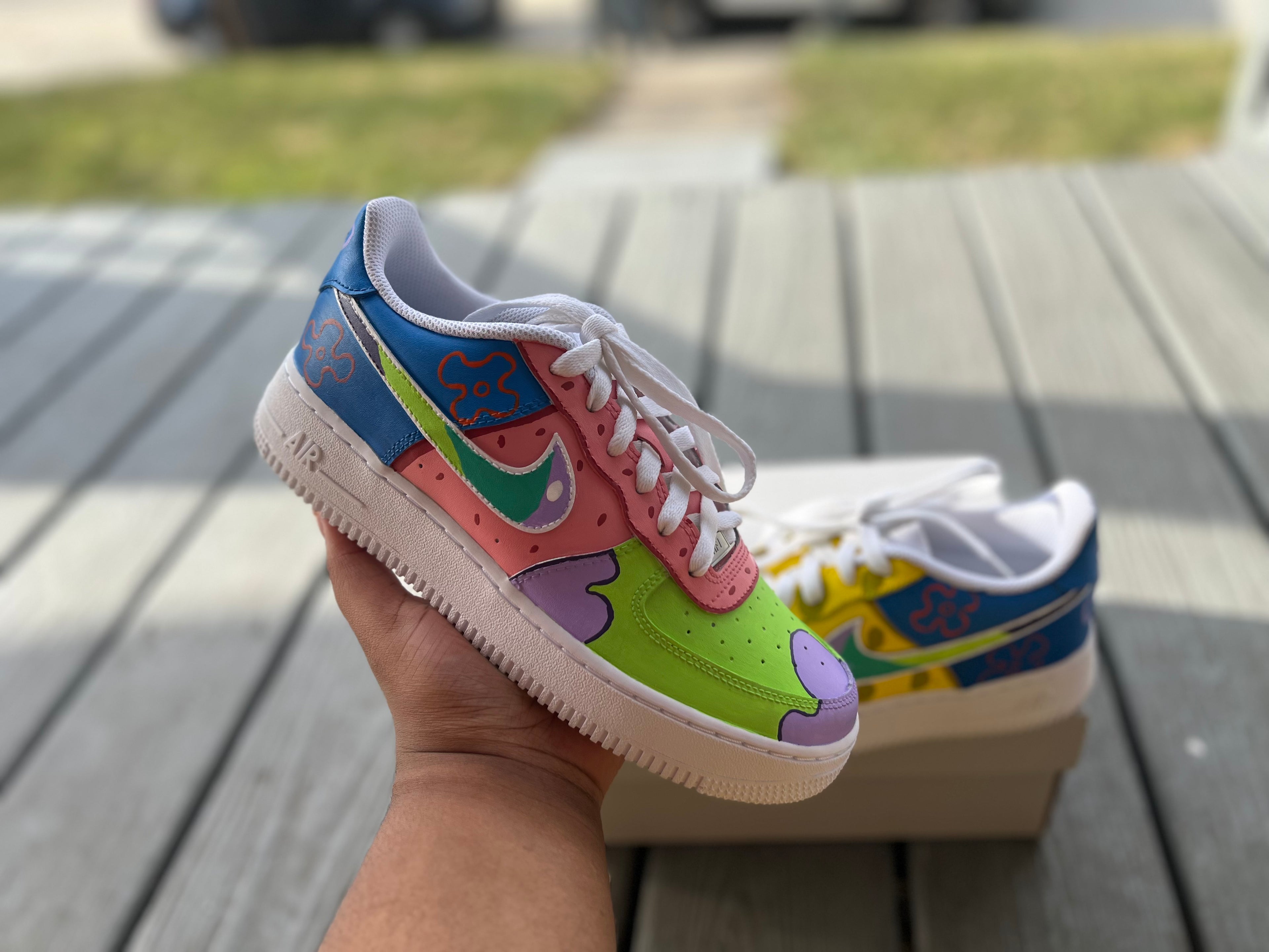 Spongebob Custom Shoes