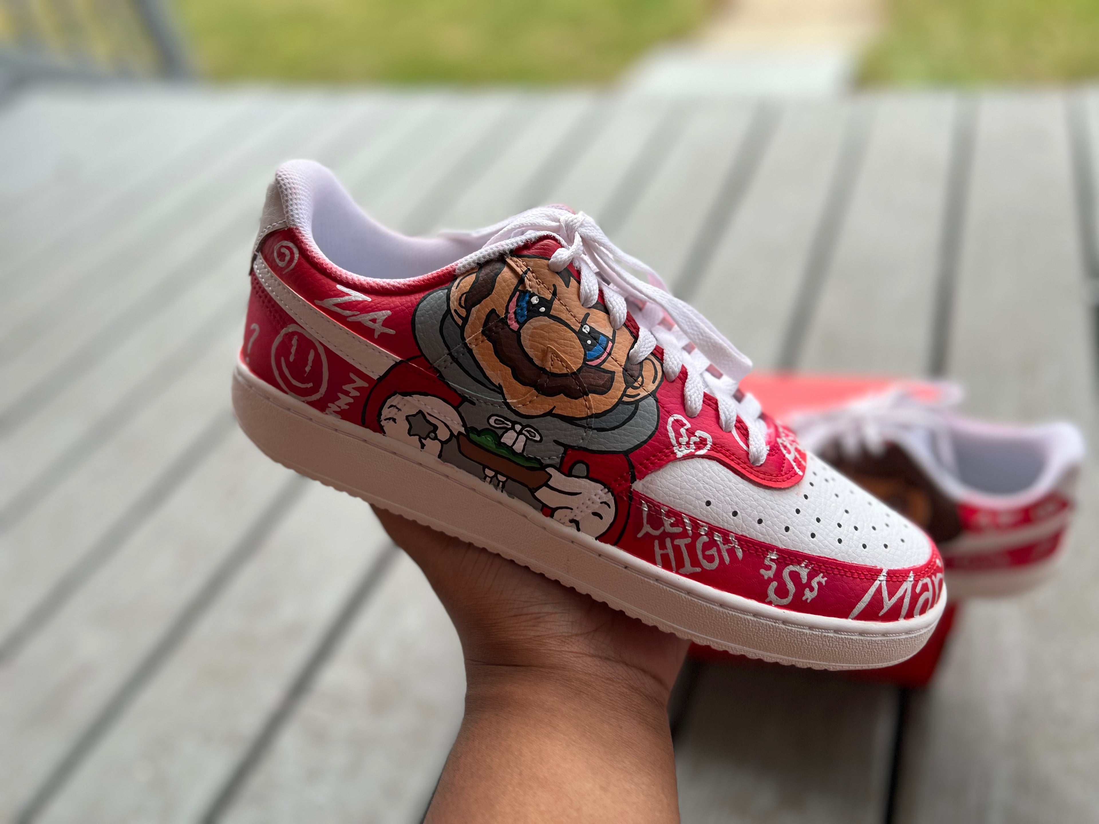 Lets Get High Custom Shoes