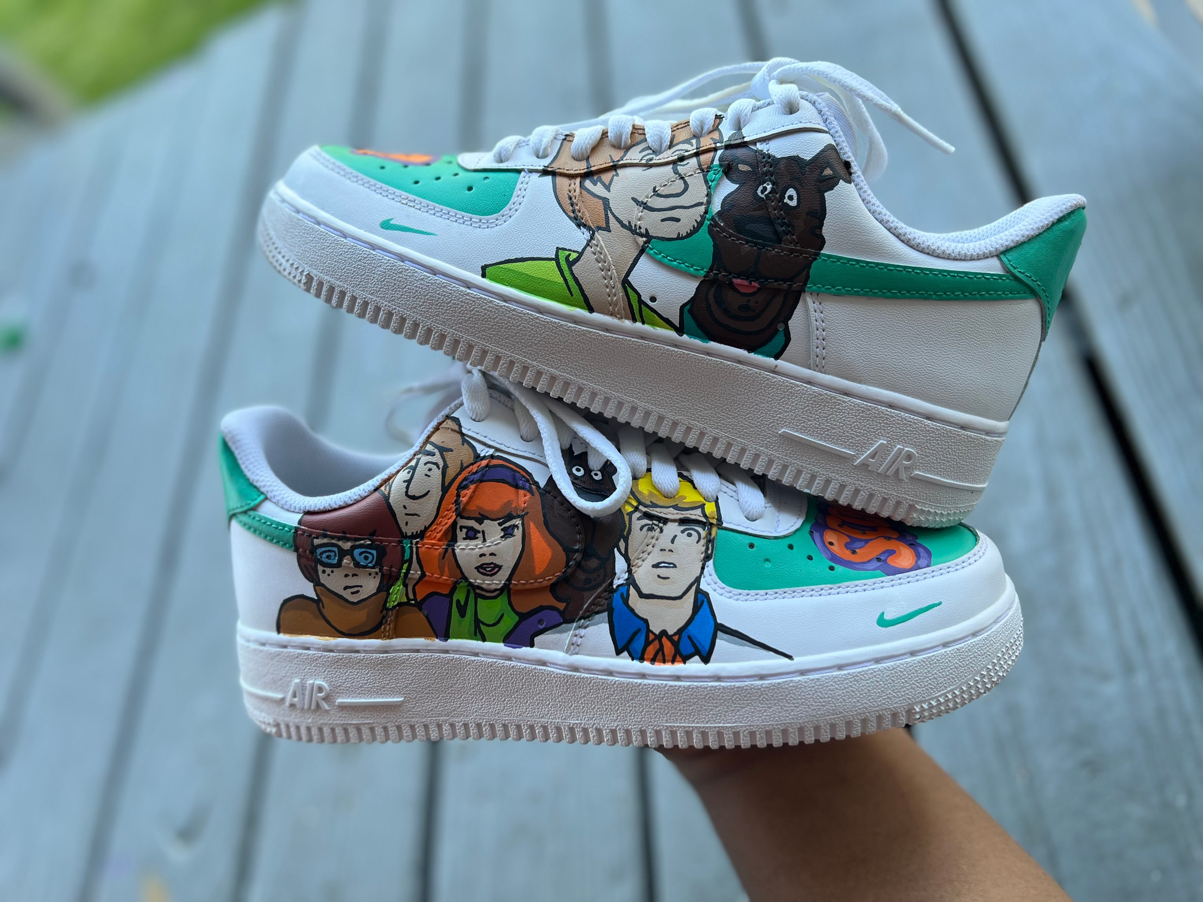 Scooby Doo Custom Shoes