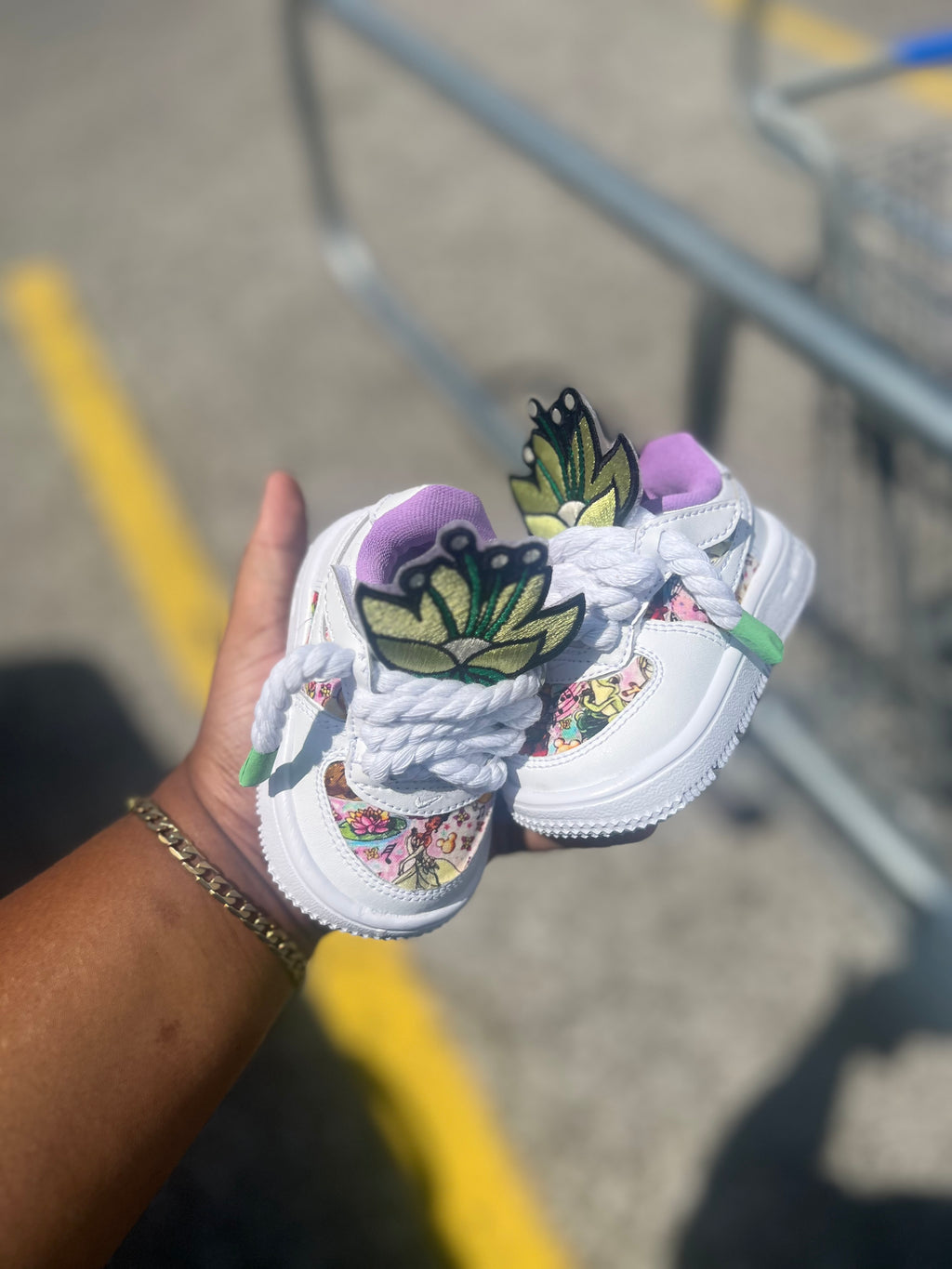 Princess Tiana Custom Shoes