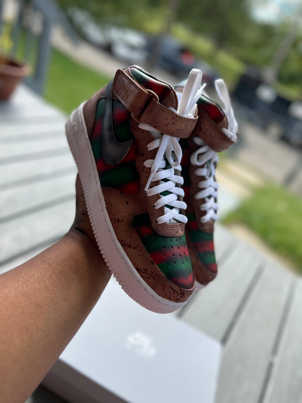 Freddy Krueger Custom Shoes