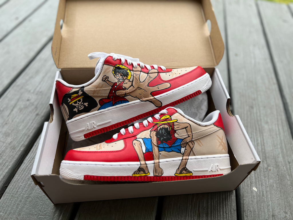 Luffy Custom Shoes