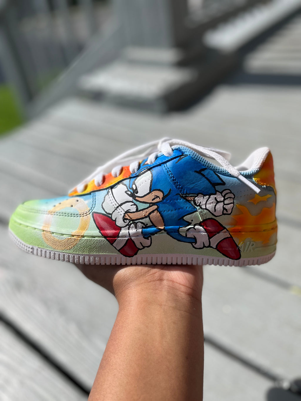 Sonic Custom Shoes