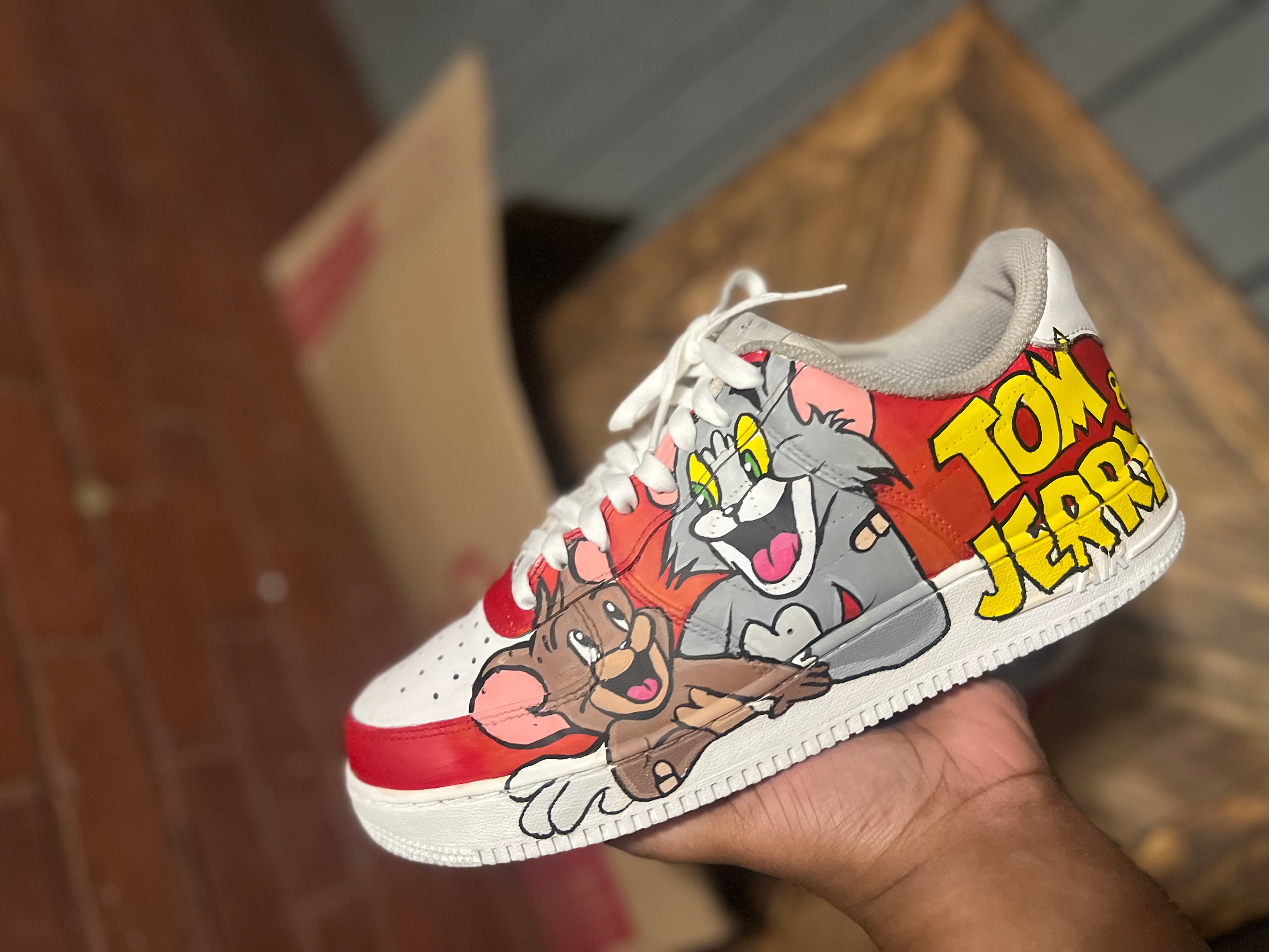 Tom n Jerry Custom Shoes