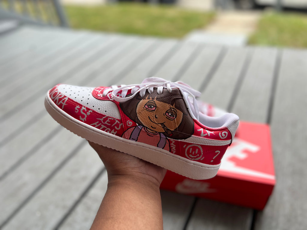 Lets Get High Custom Shoes