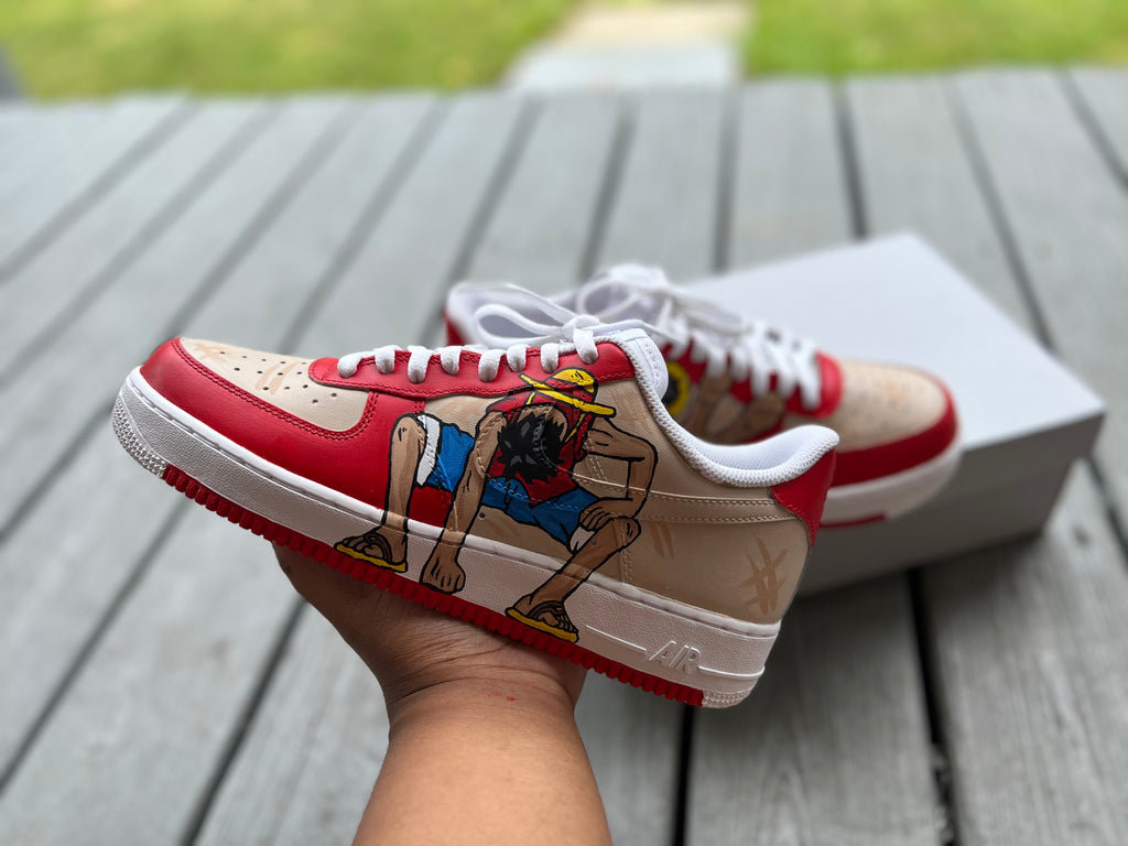 Luffy Custom Shoes