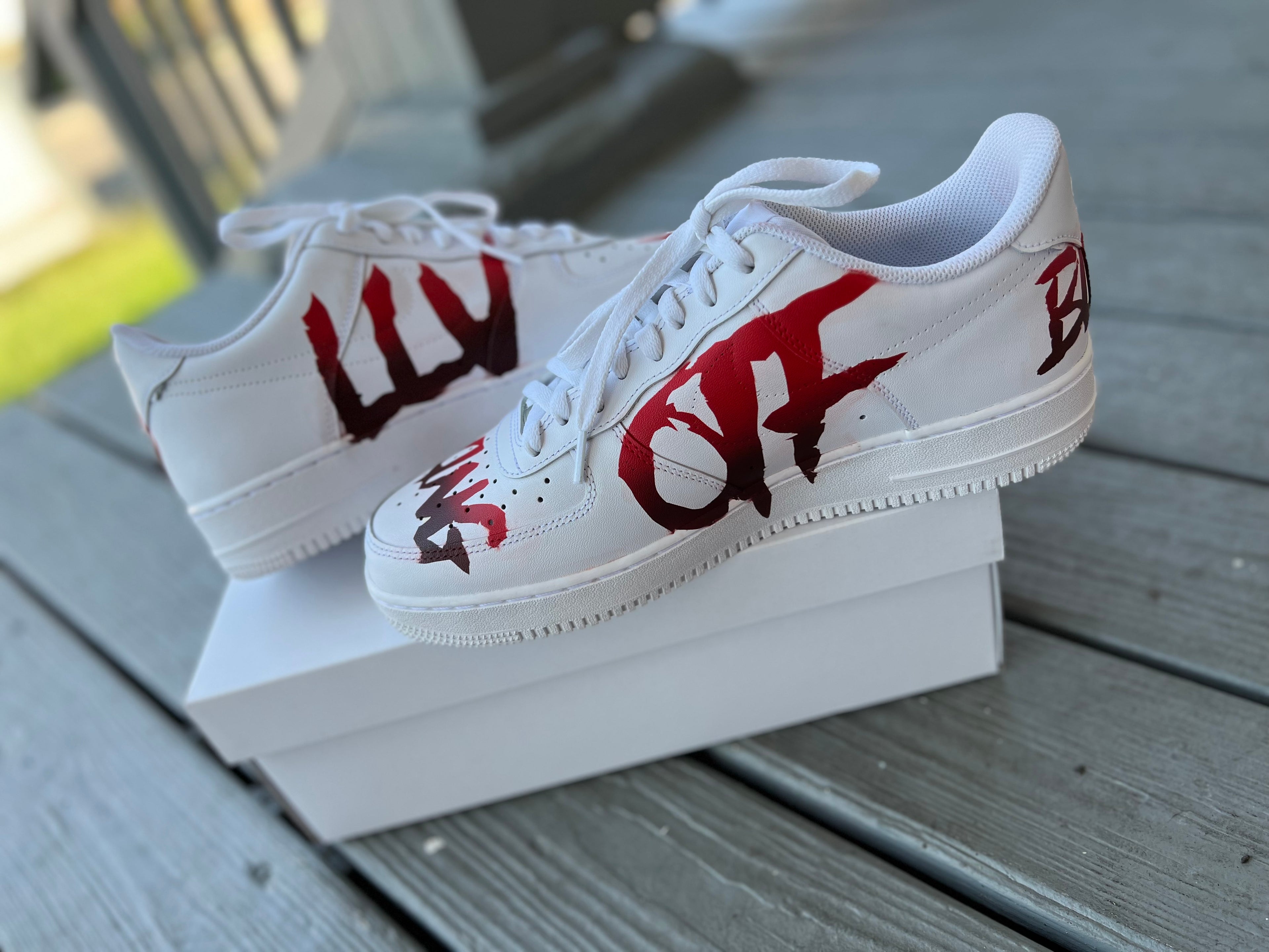 King Von Custom Shoes
