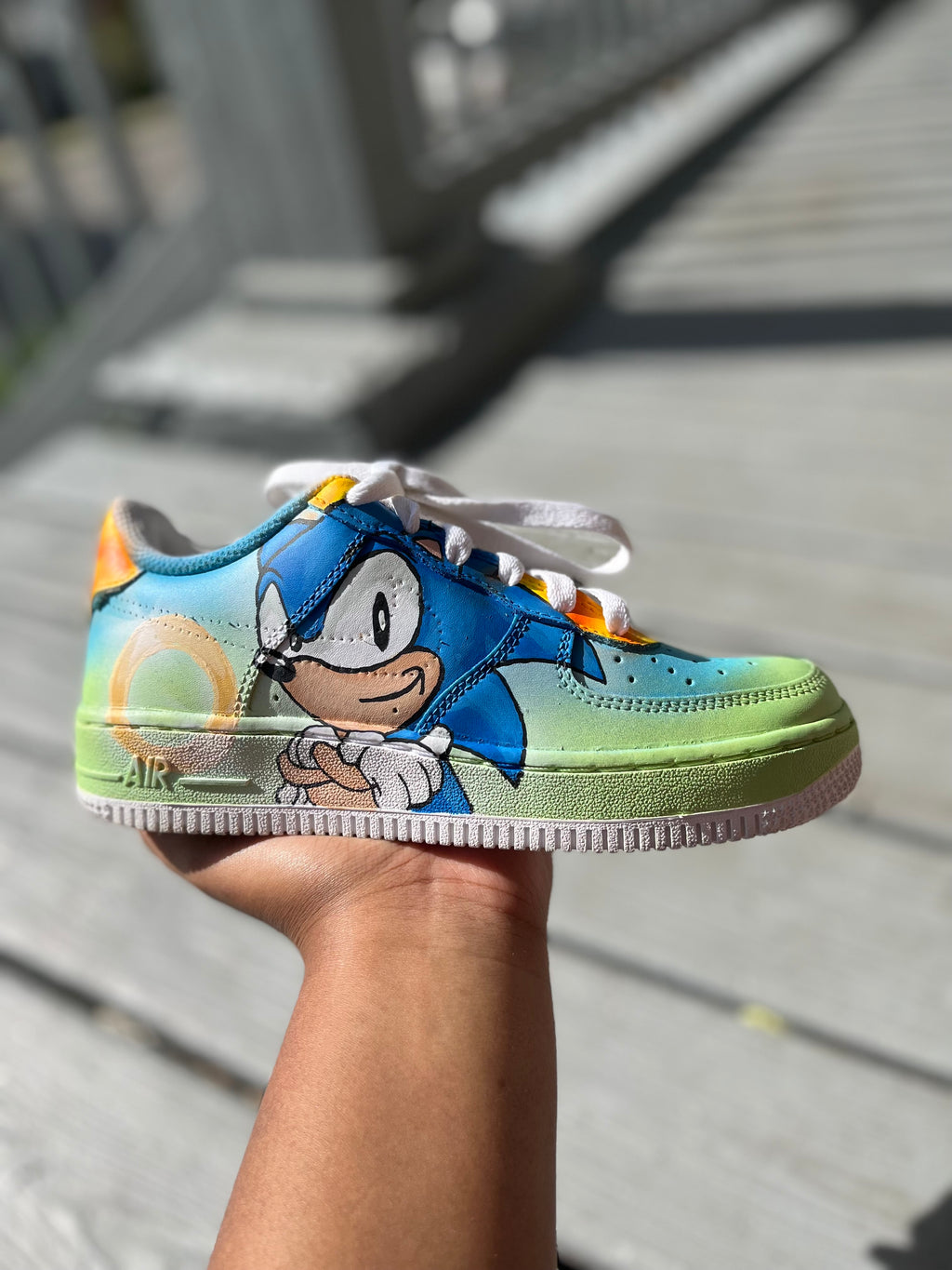 Sonic Custom Shoes