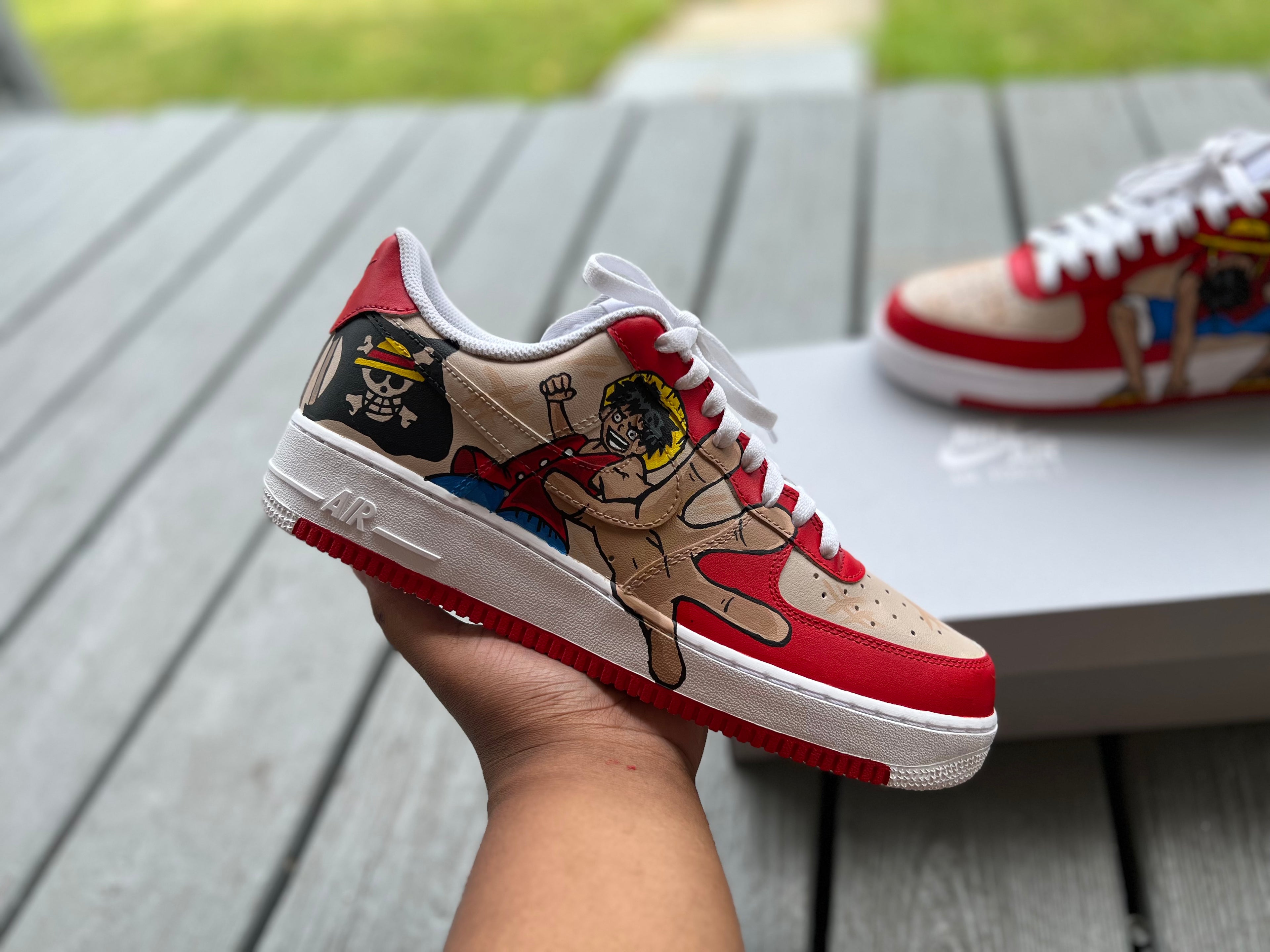 Luffy Custom Shoes
