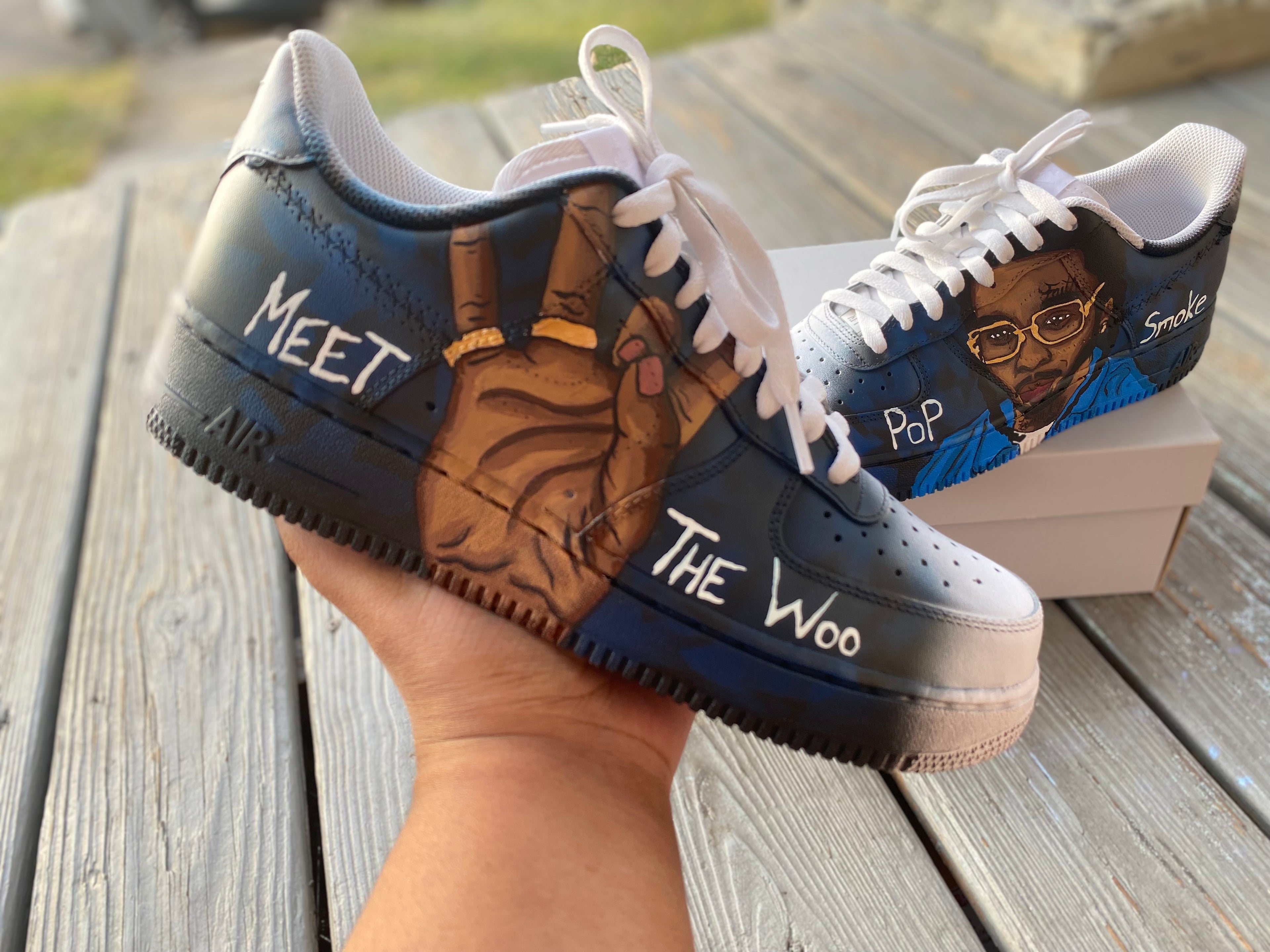 Pop Smoke Custom Shoes