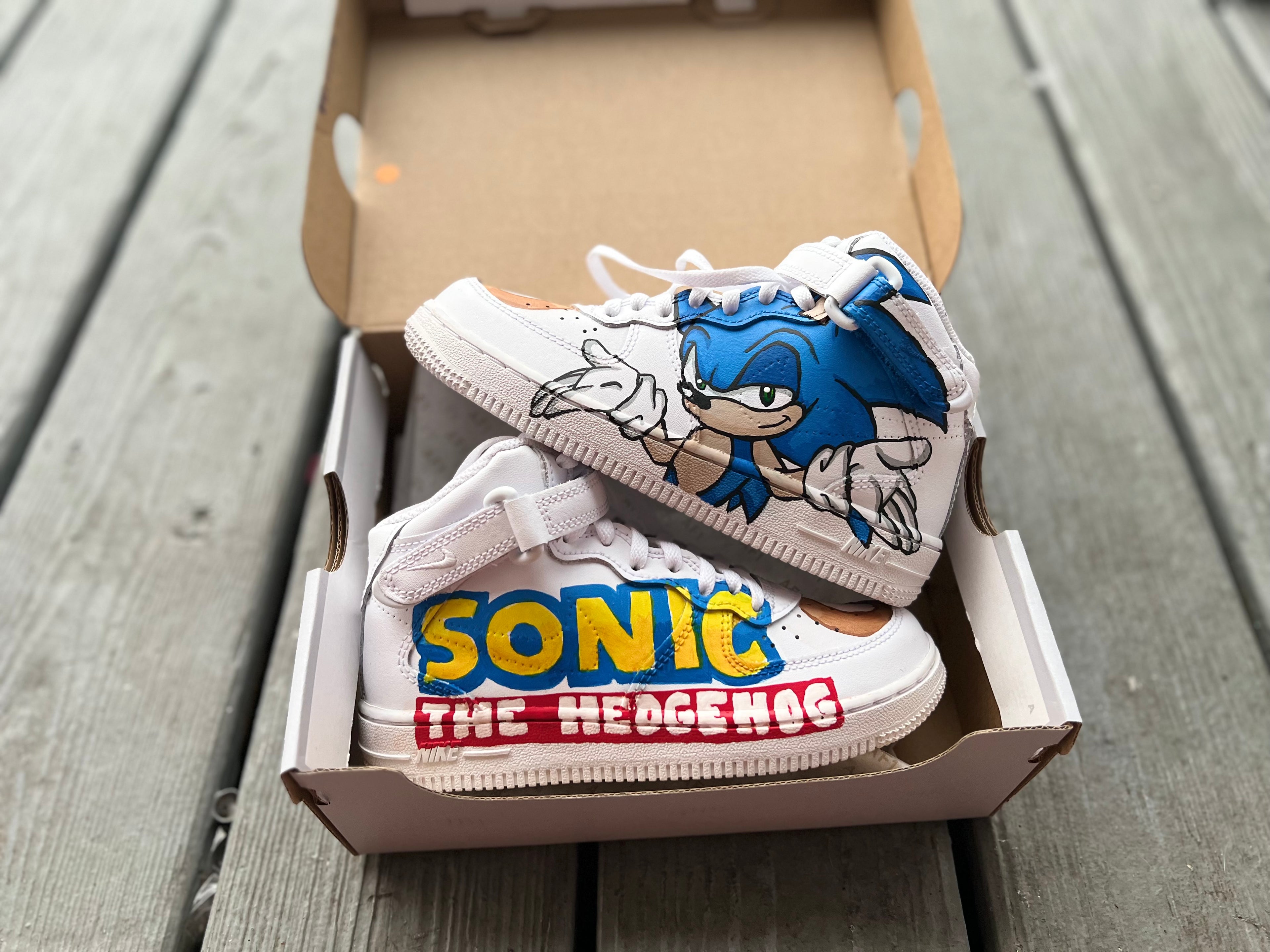 Sonic Custom Shoes