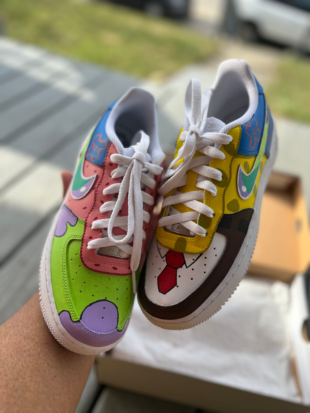 Spongebob Custom Shoes