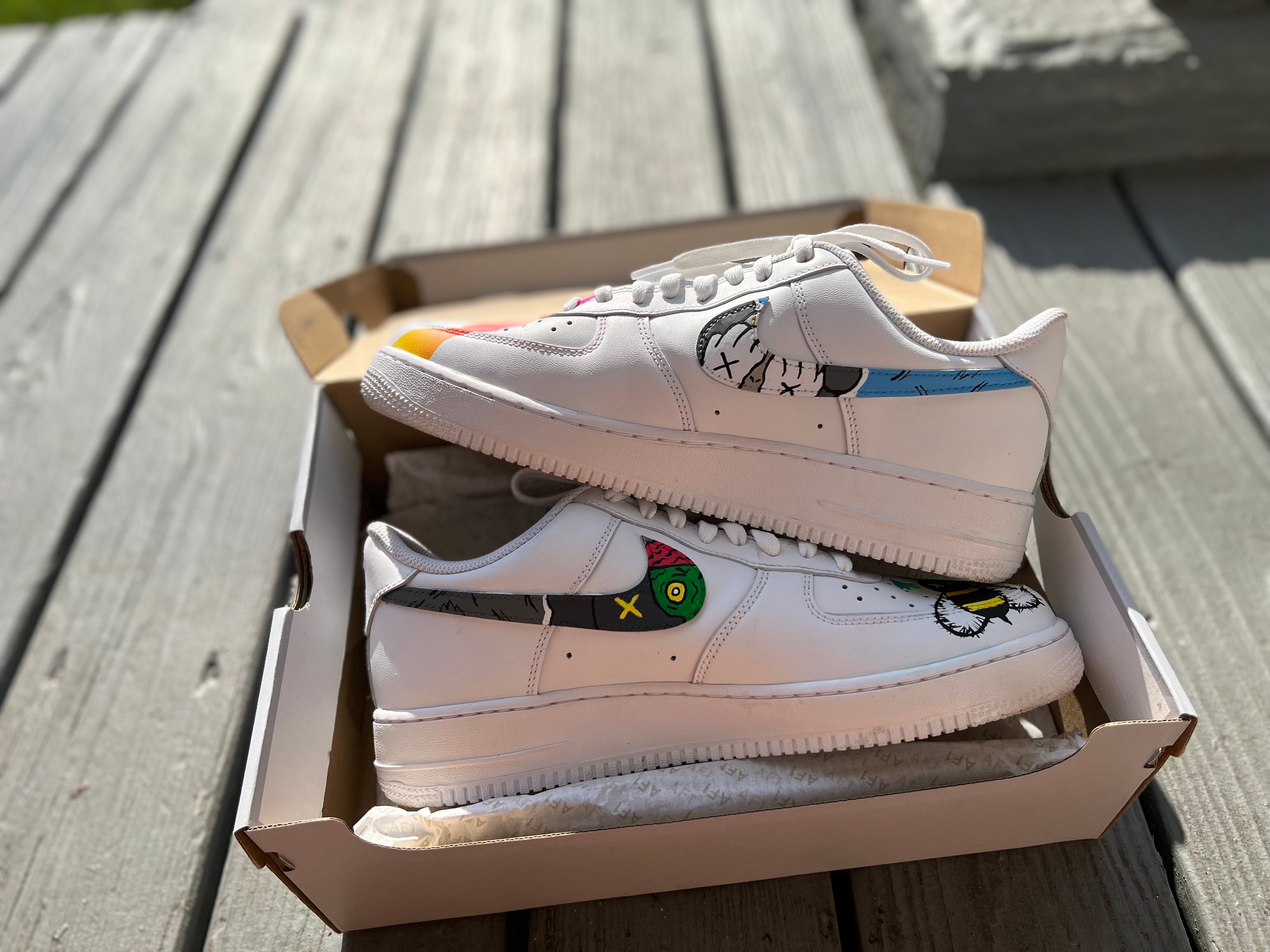 Kaws Custom Shoes