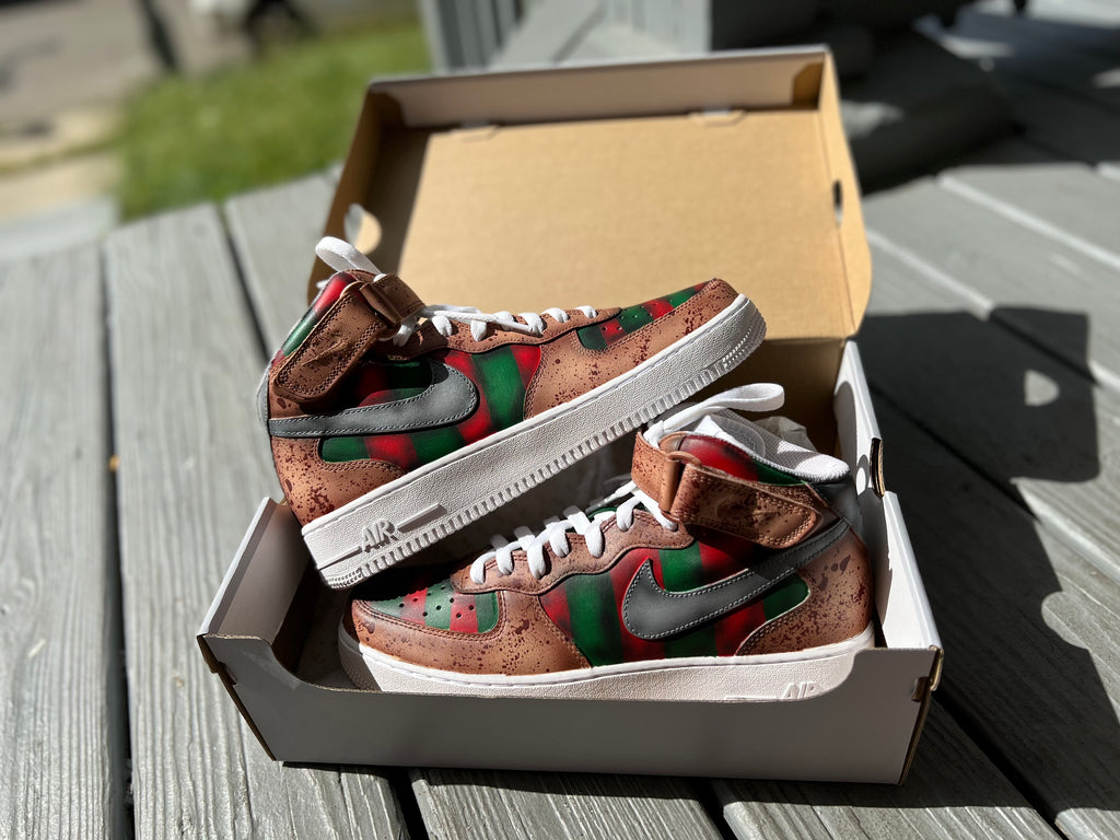Freddy Krueger Custom Shoes