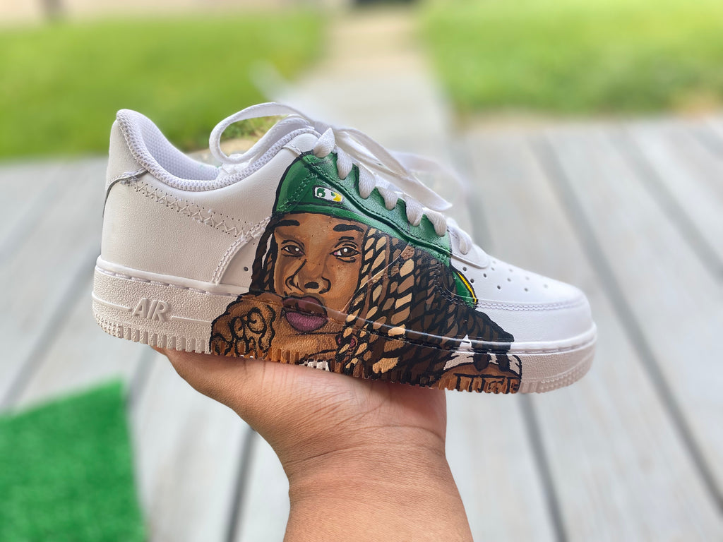 King Von Custom Shoes