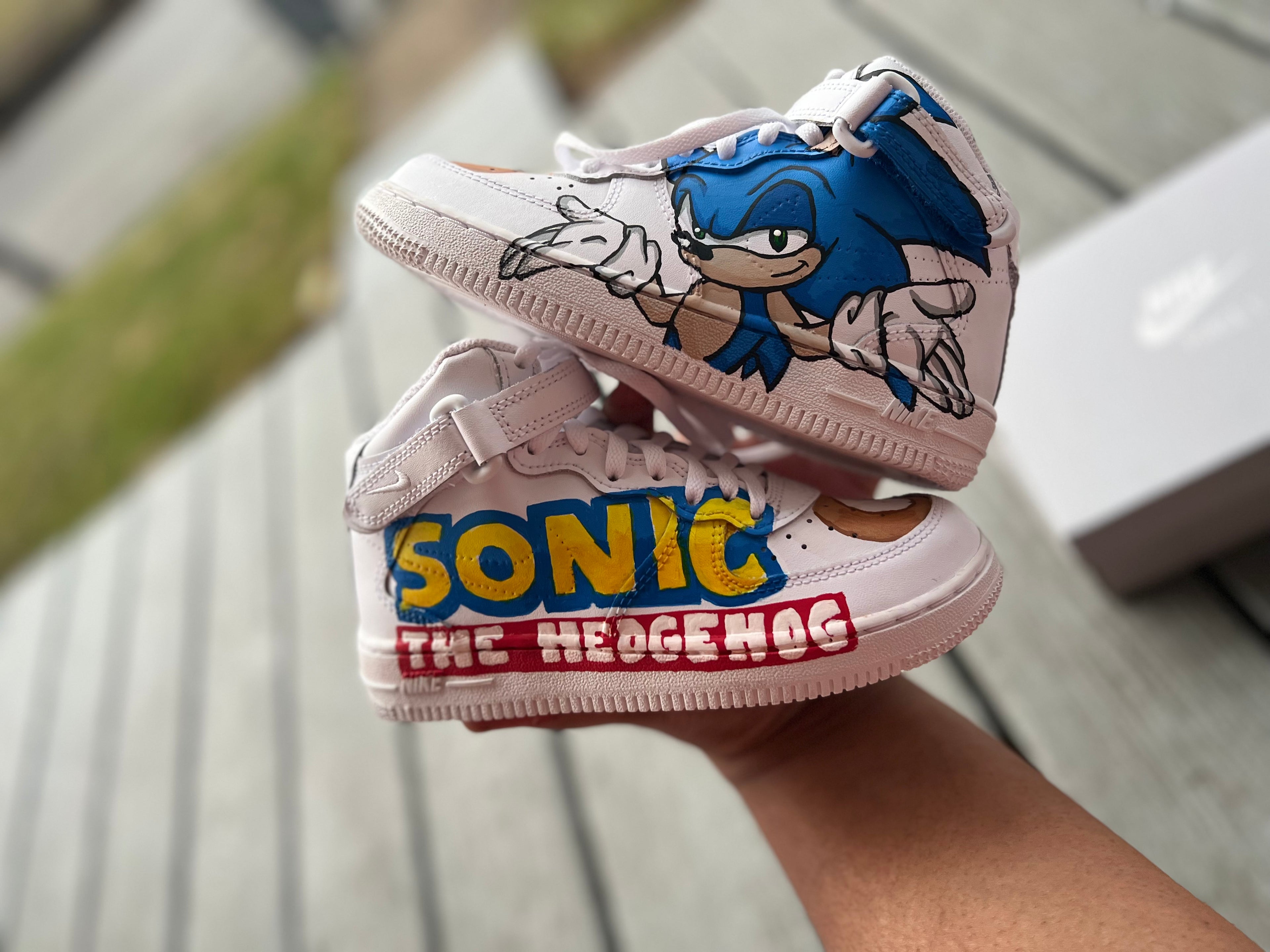 Sonic Custom Shoes