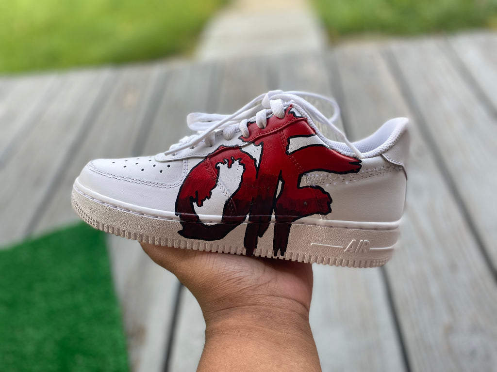 King Von Custom Shoes