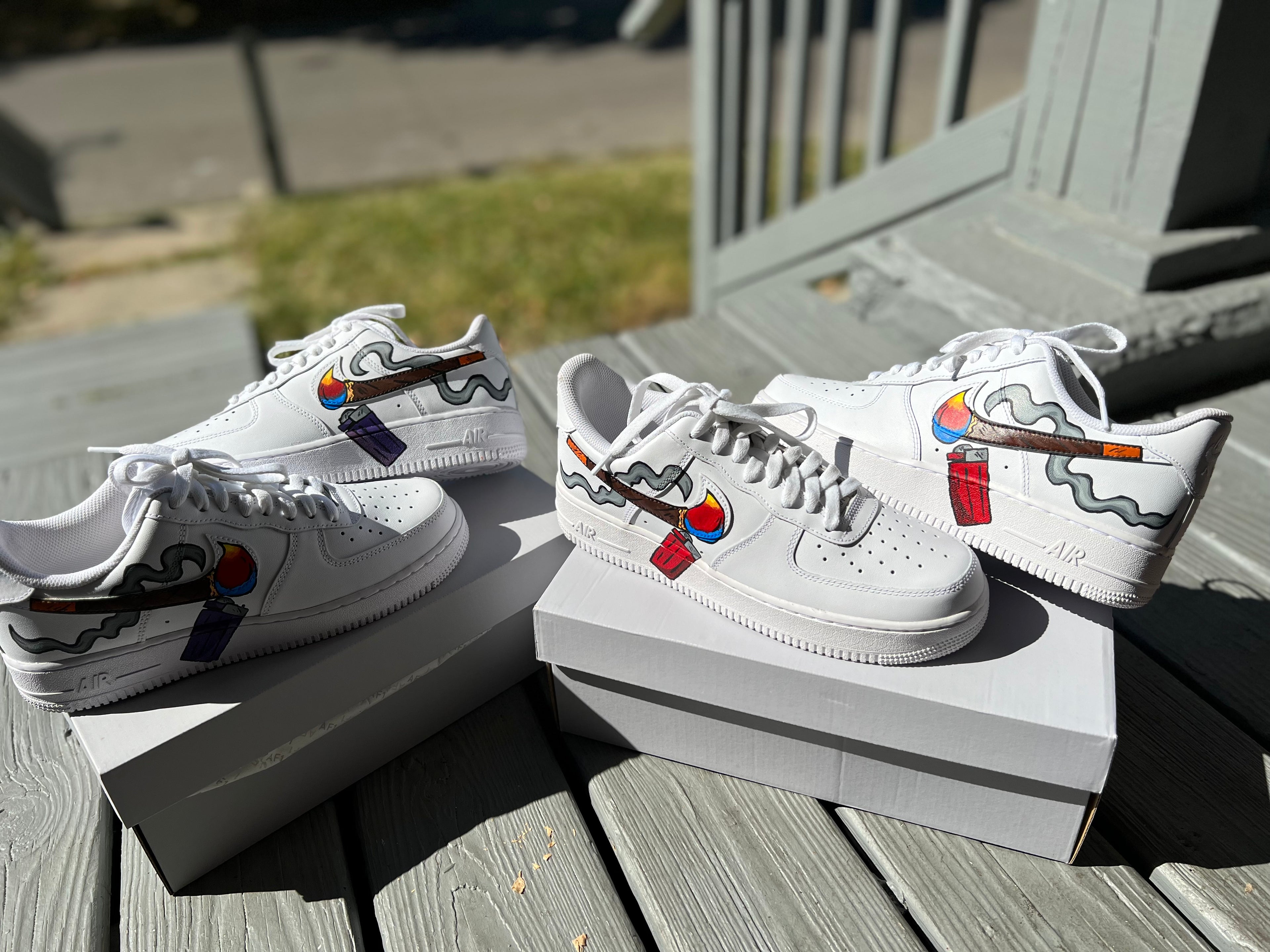 Roll Up Custom Shoes