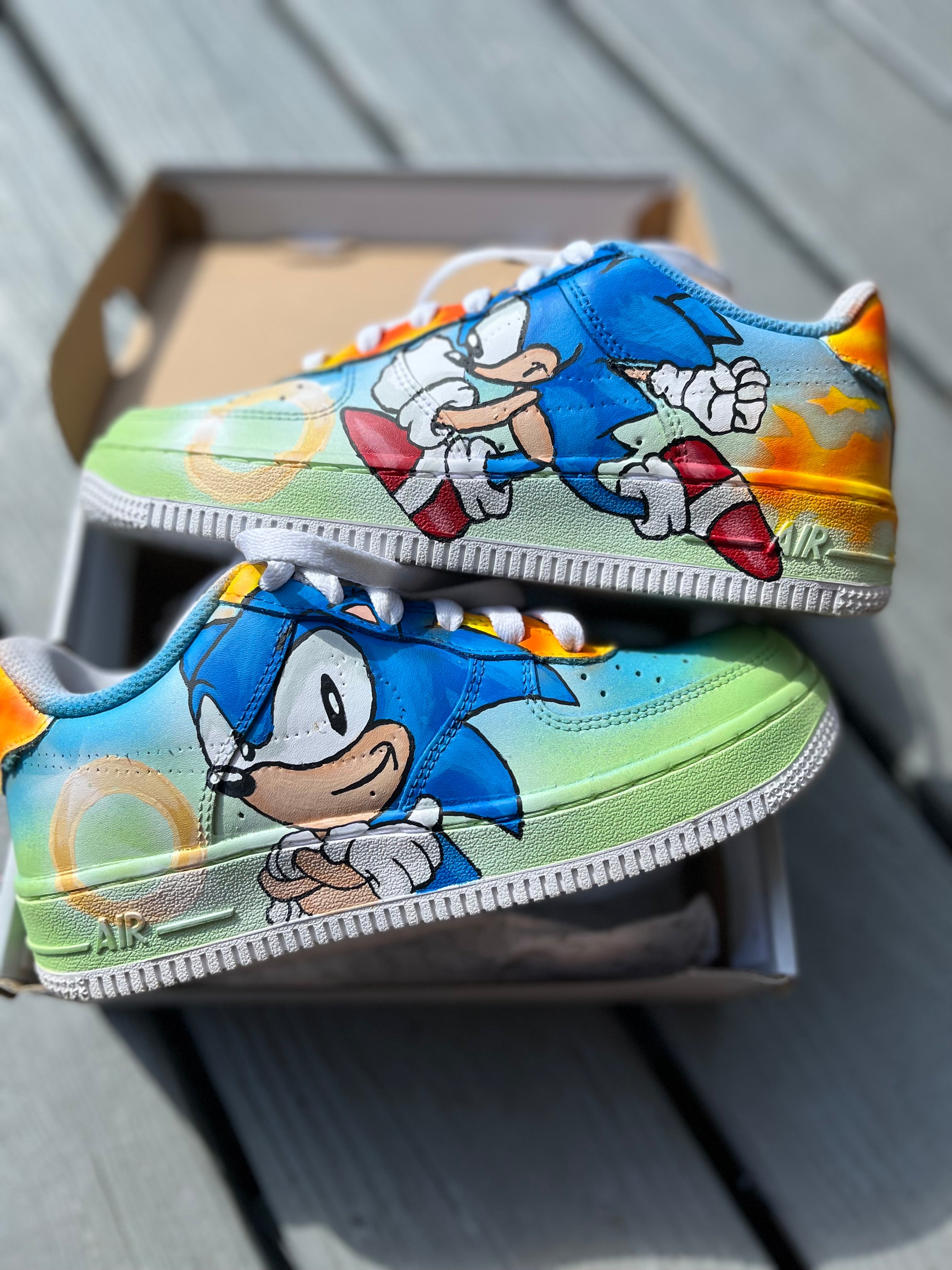 Sonic Custom Shoes