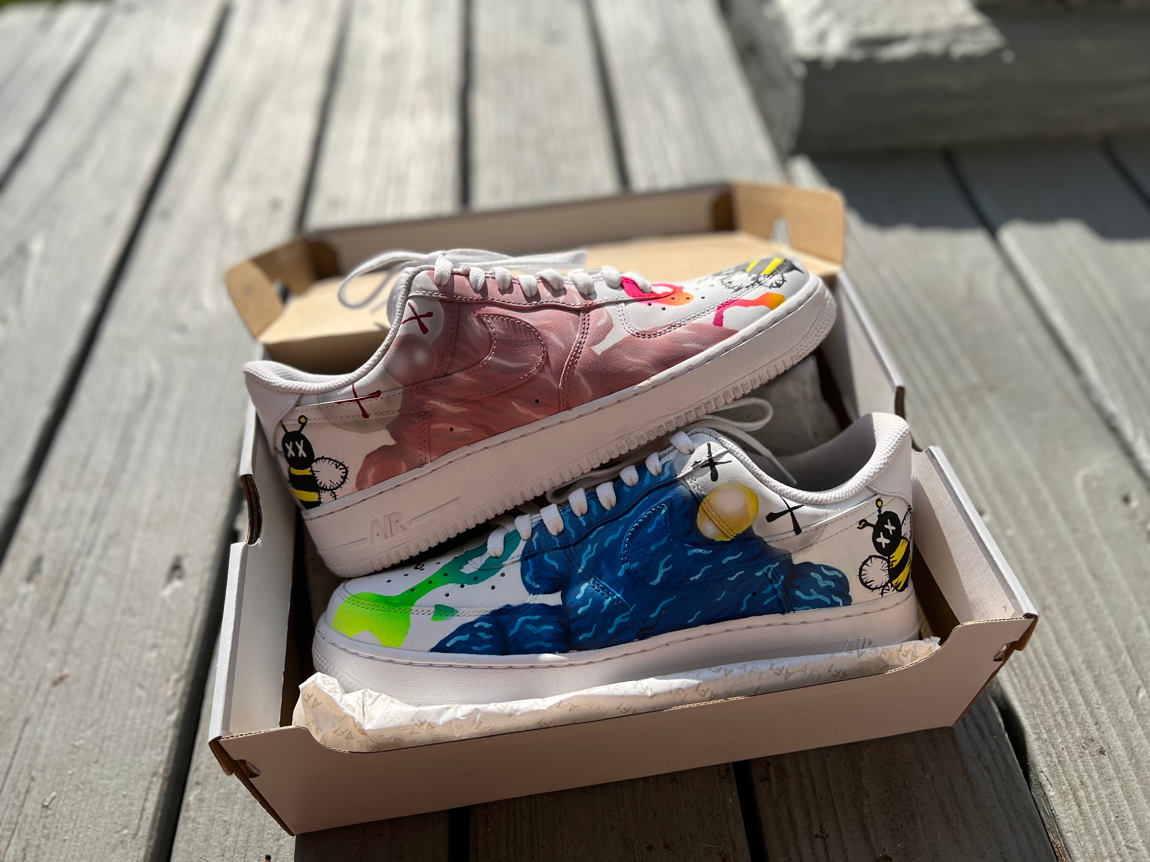Kaws Custom Shoes
