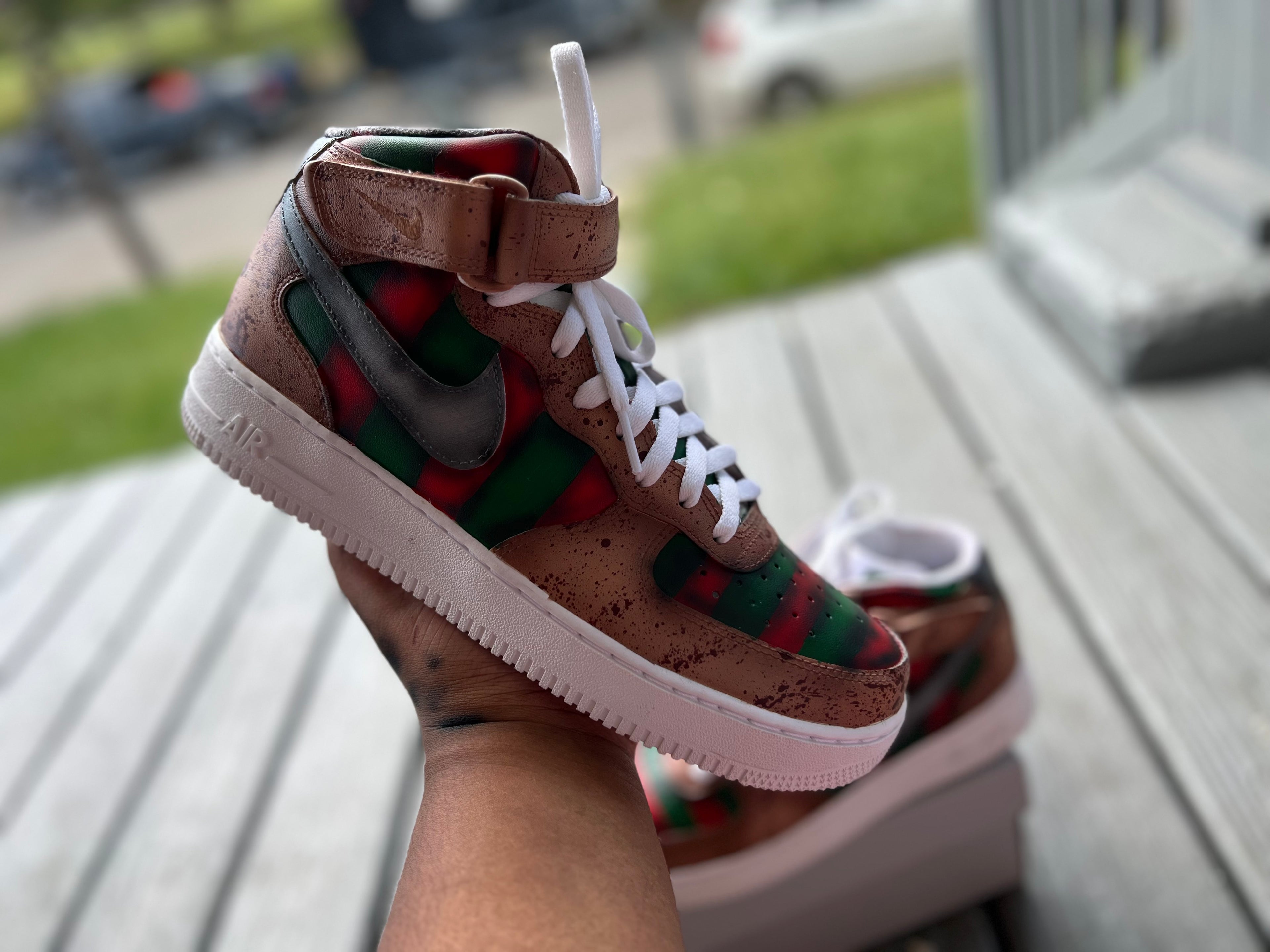Freddy Krueger Custom Shoes