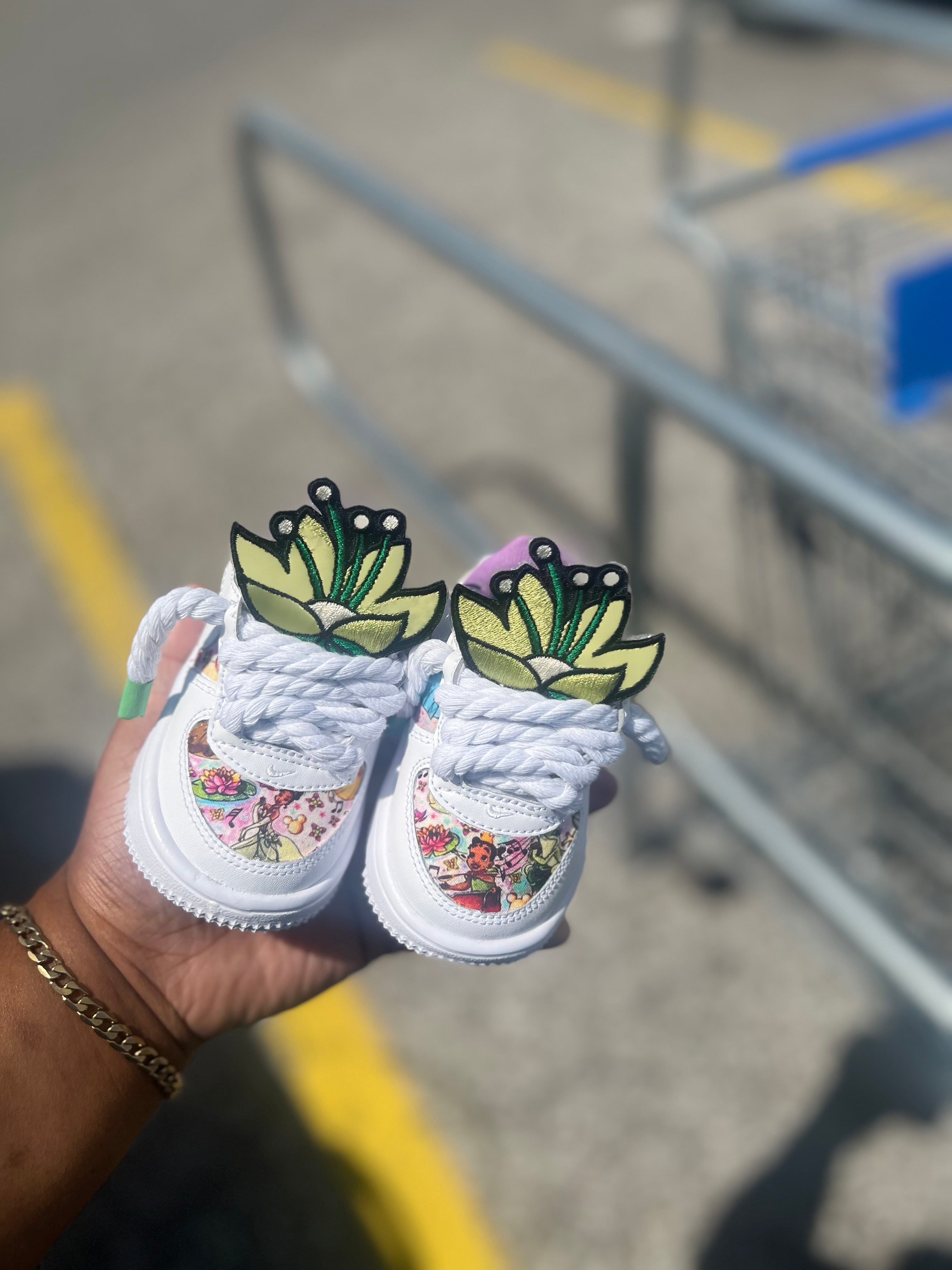 Princess Tiana Custom Shoes