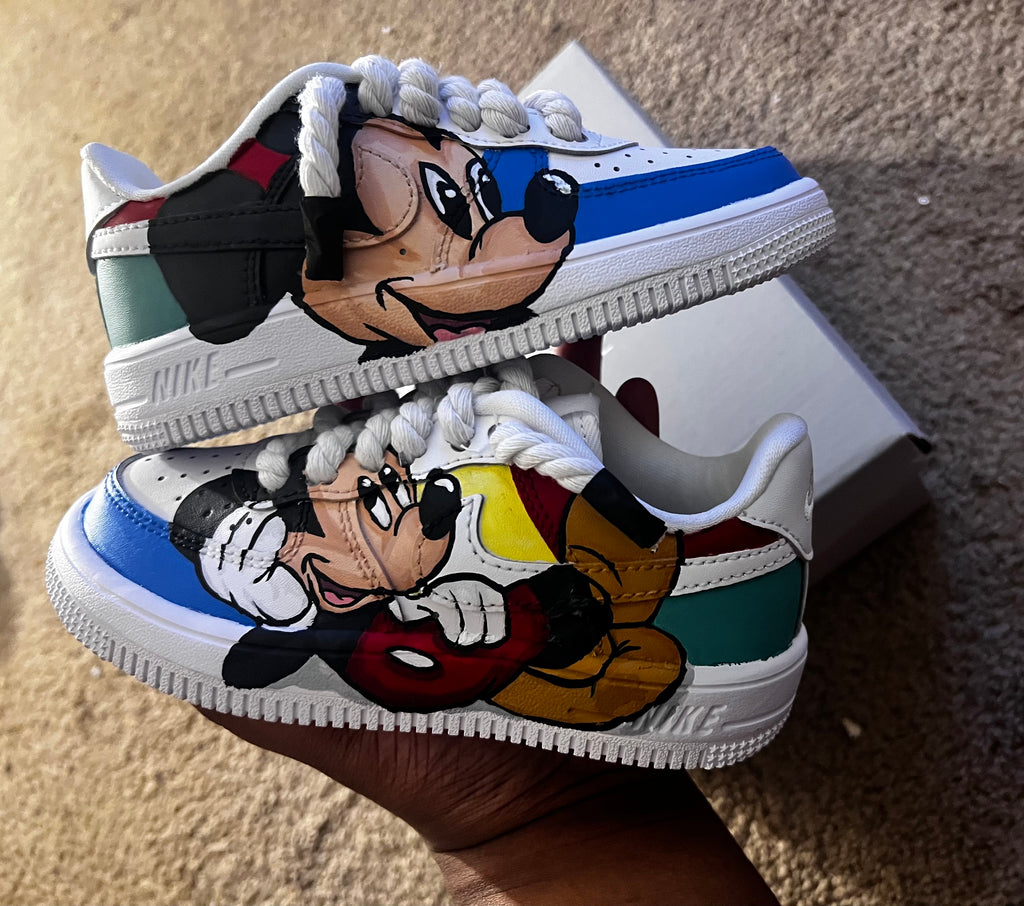 Mickey Mouse Custom Shoes