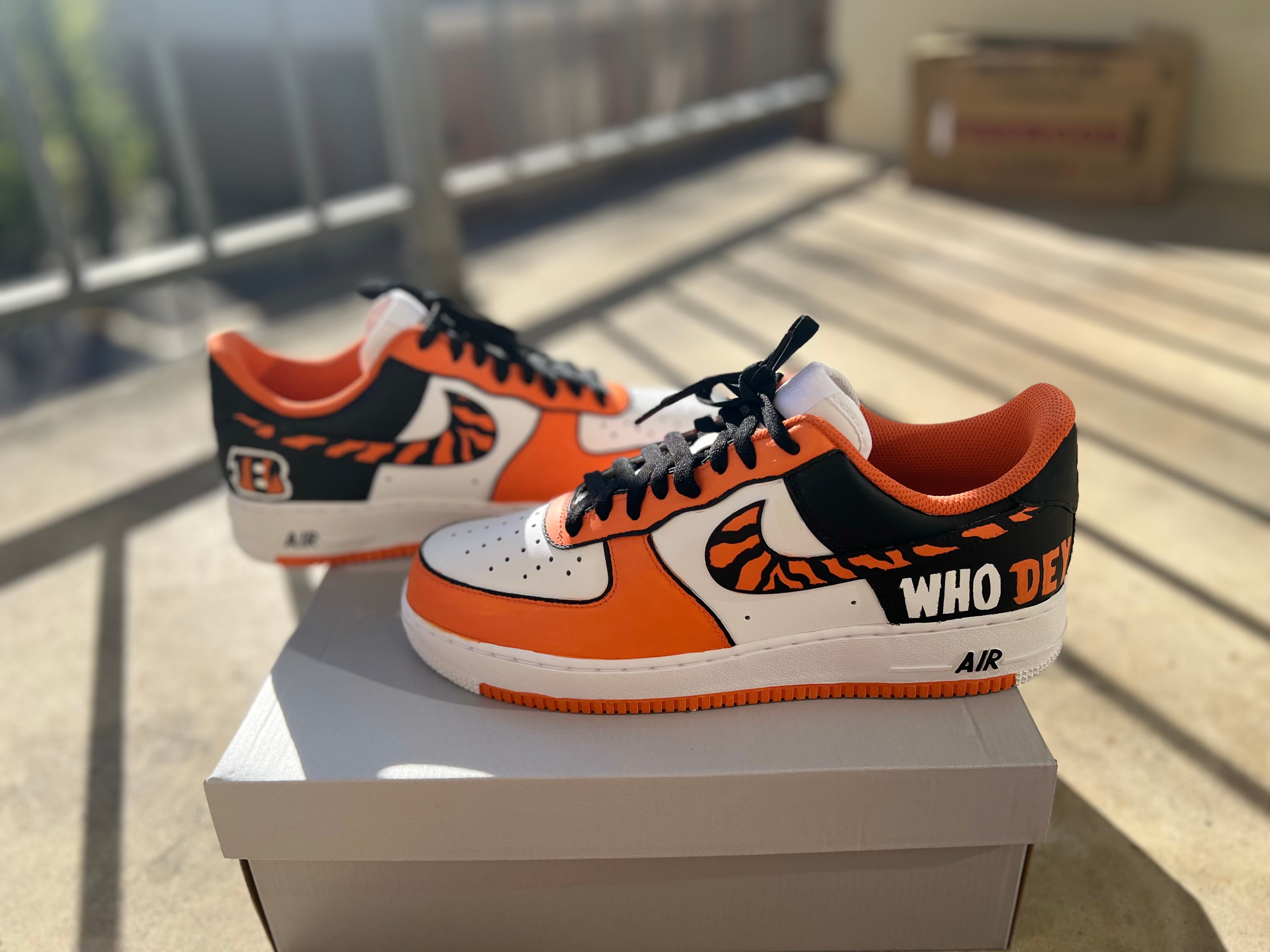 Bengals Custom Shoes