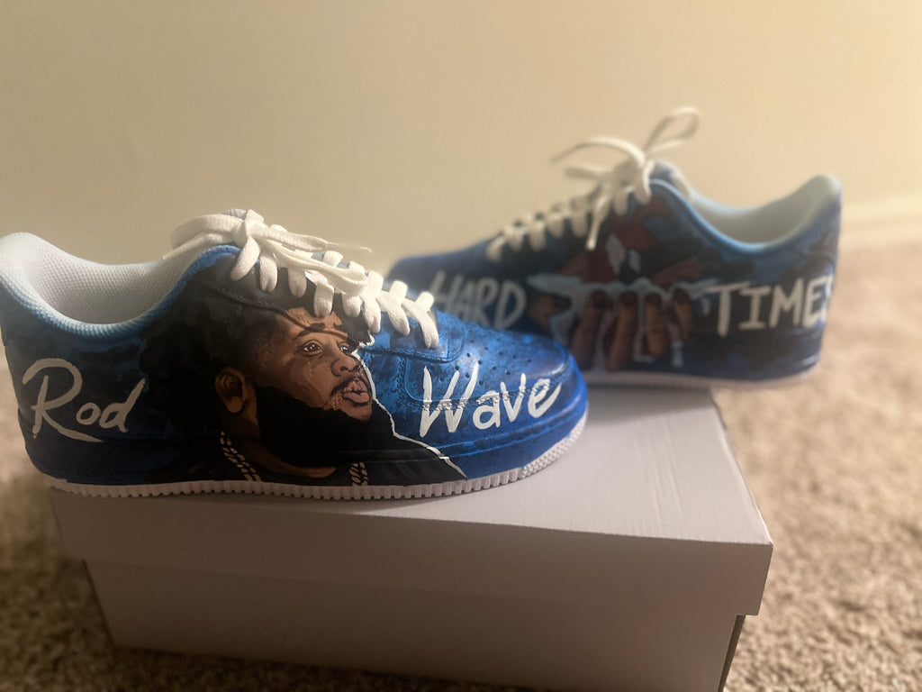 Rod Wave Customs Shoes