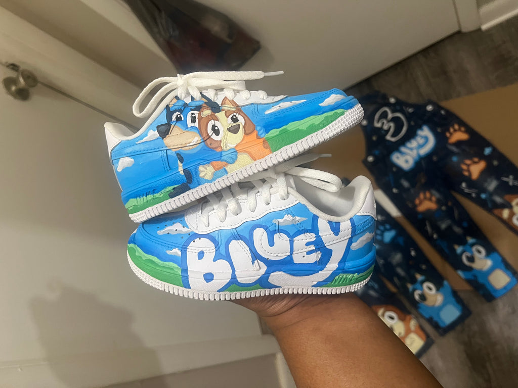 Bluey Custom Shoes