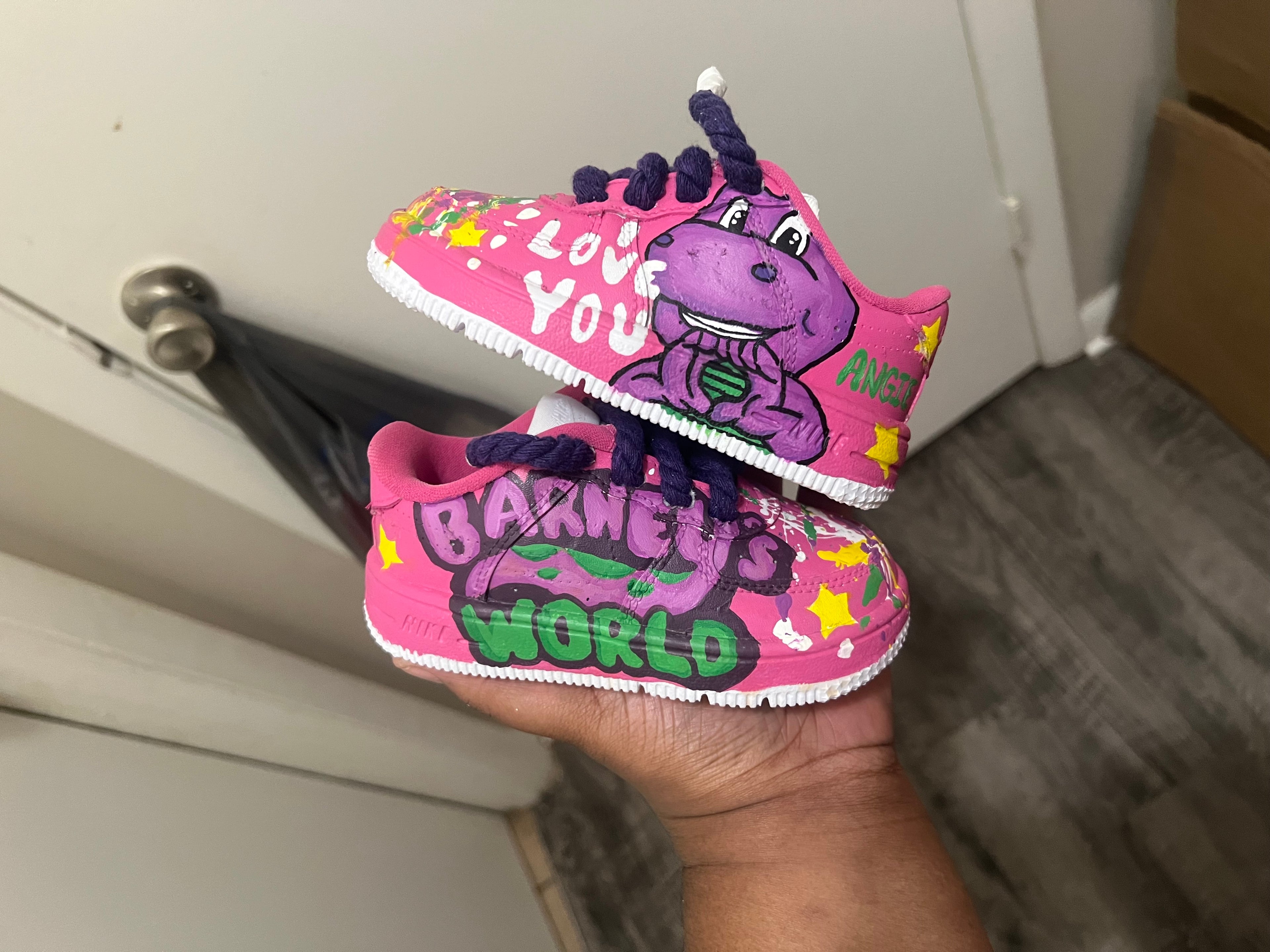 Barney Custom Shoes