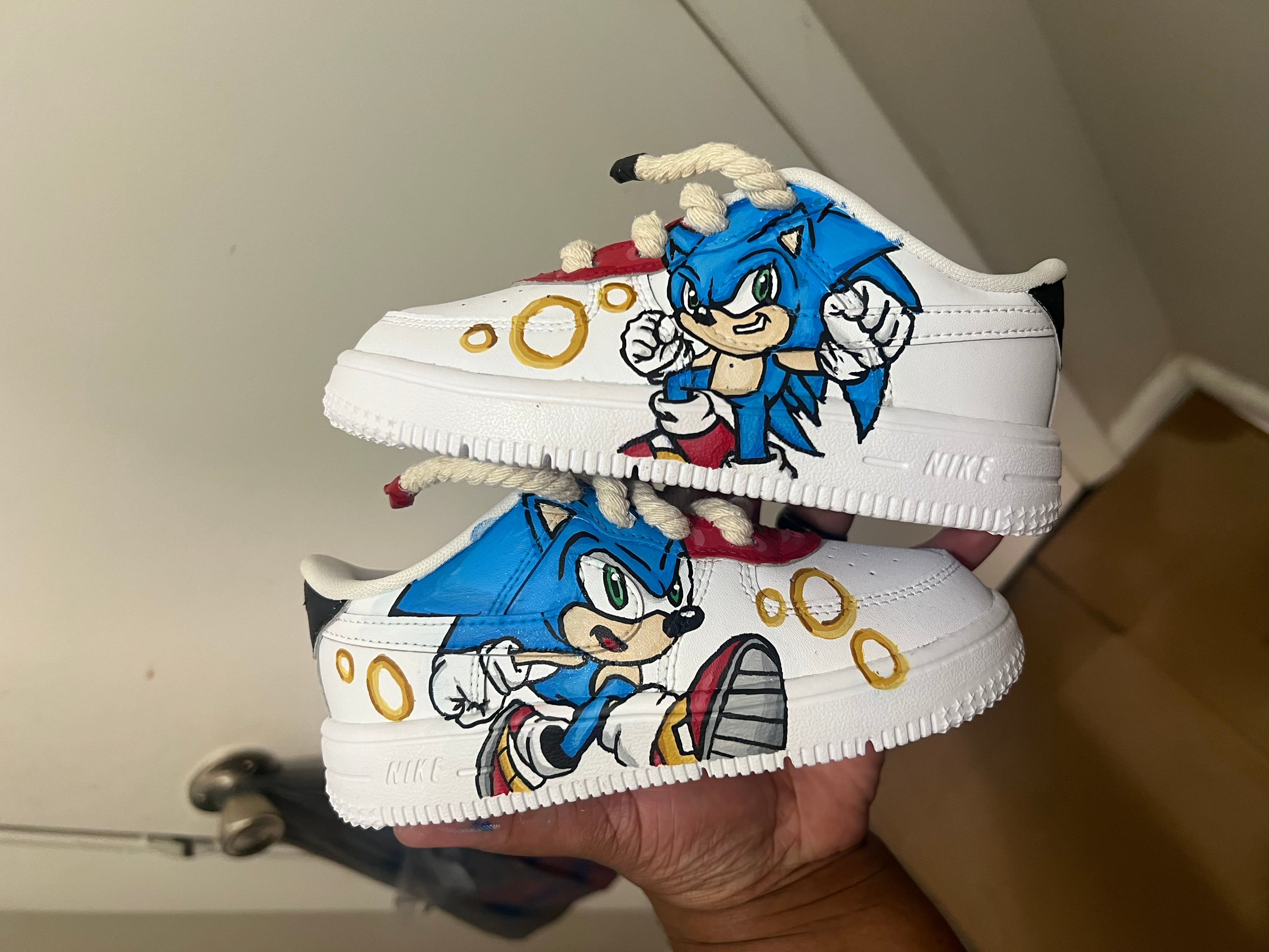 Sonic Custom Shoes