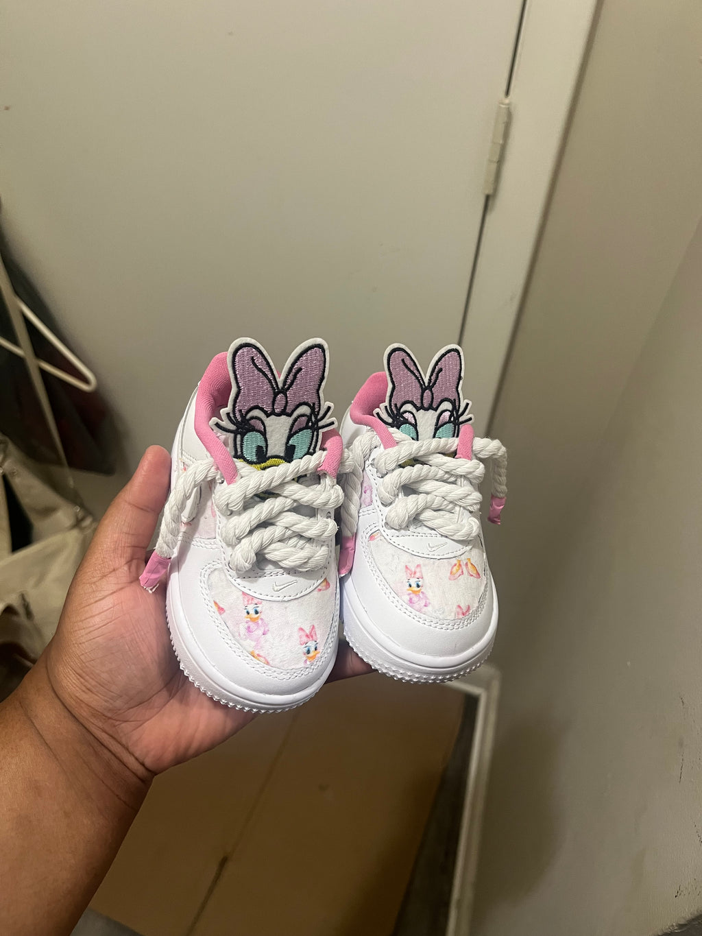 Daisy Duck Custom Shoes