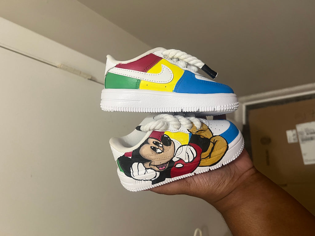 Mickey Mouse Custom Shoes