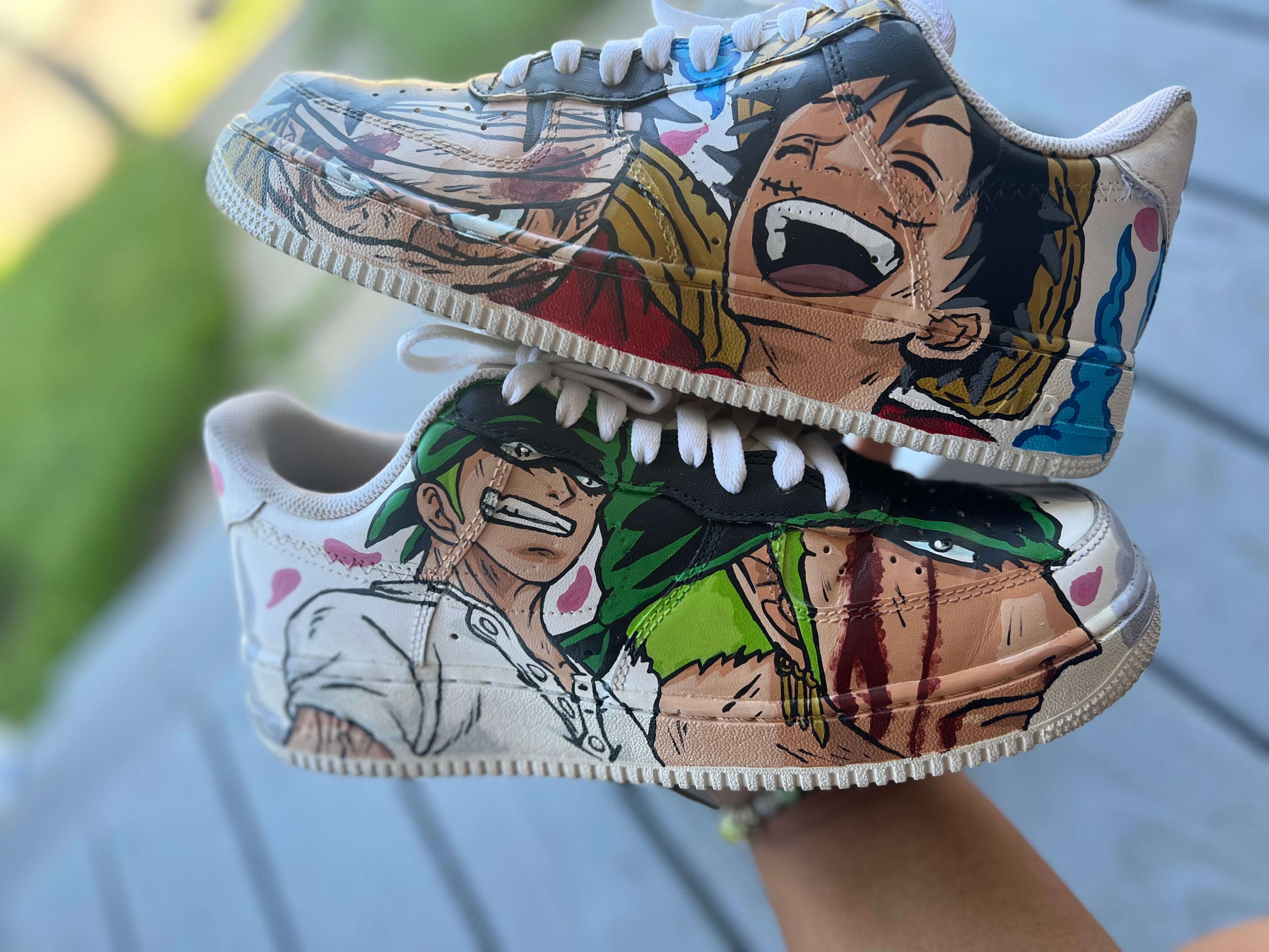 One Piece Customs Shoes