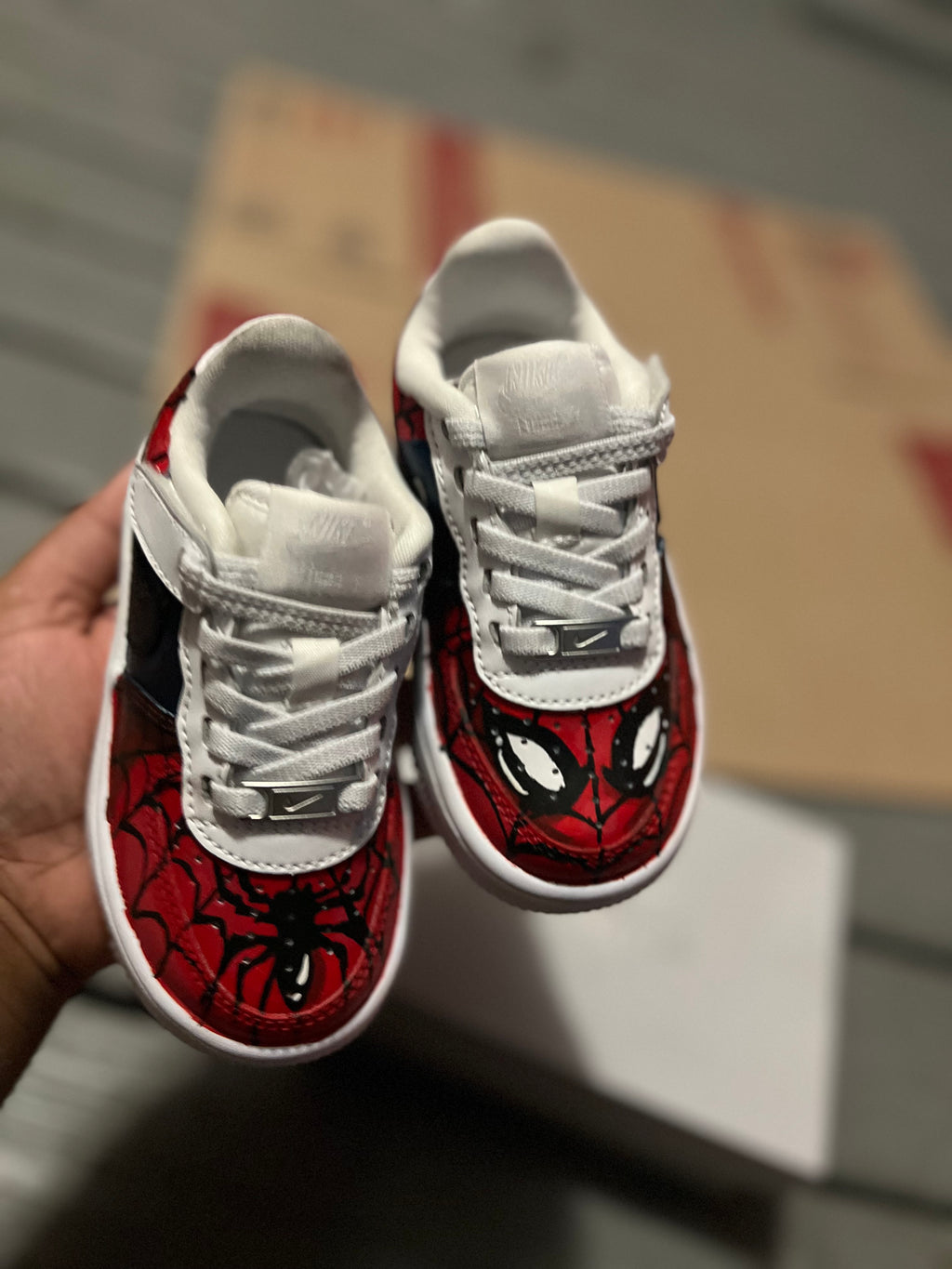 Spiderman Custom Shoes