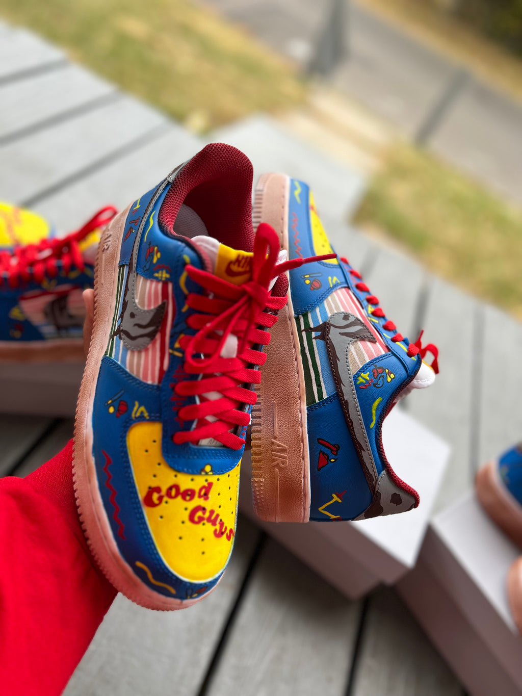 Chucky “ Good Guys “ Custom Shoes