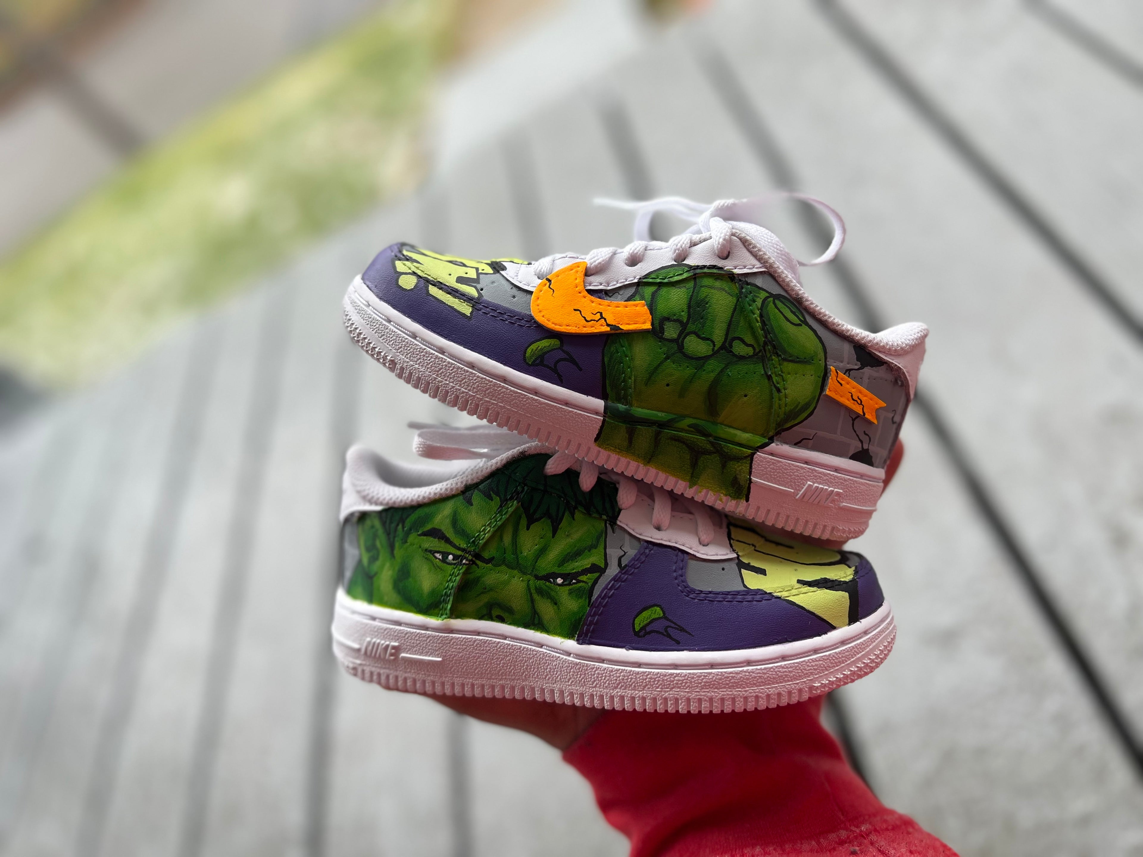 Hulk Hogan Custom Shoes