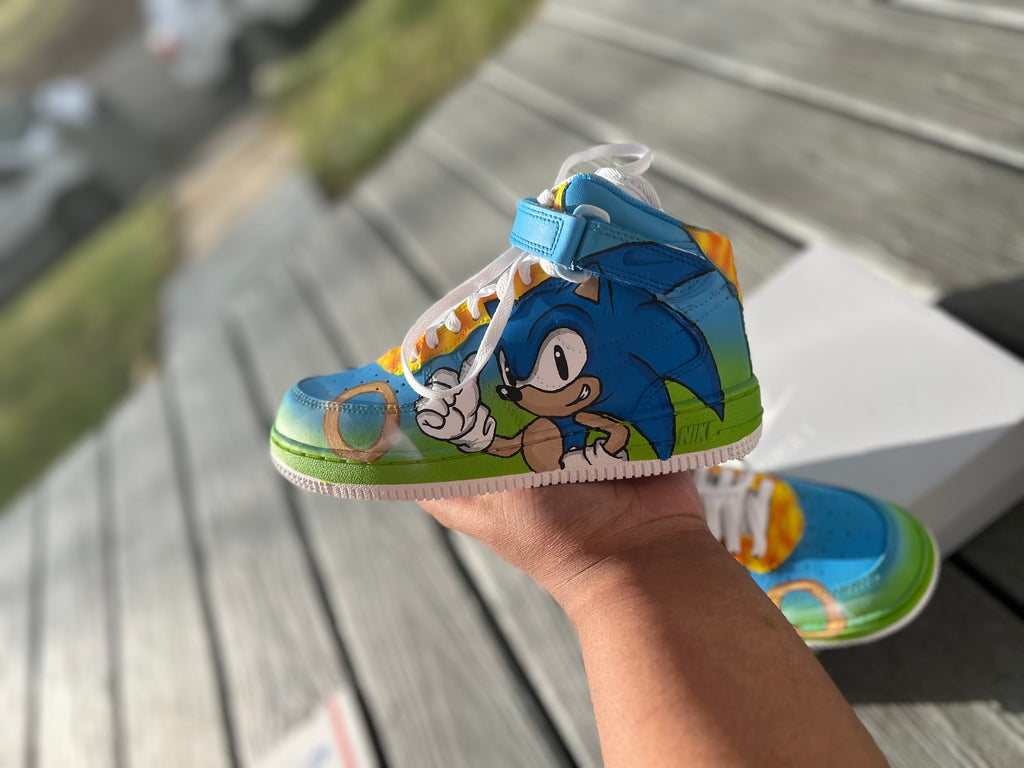 Sonic n Tails Custom Shoes