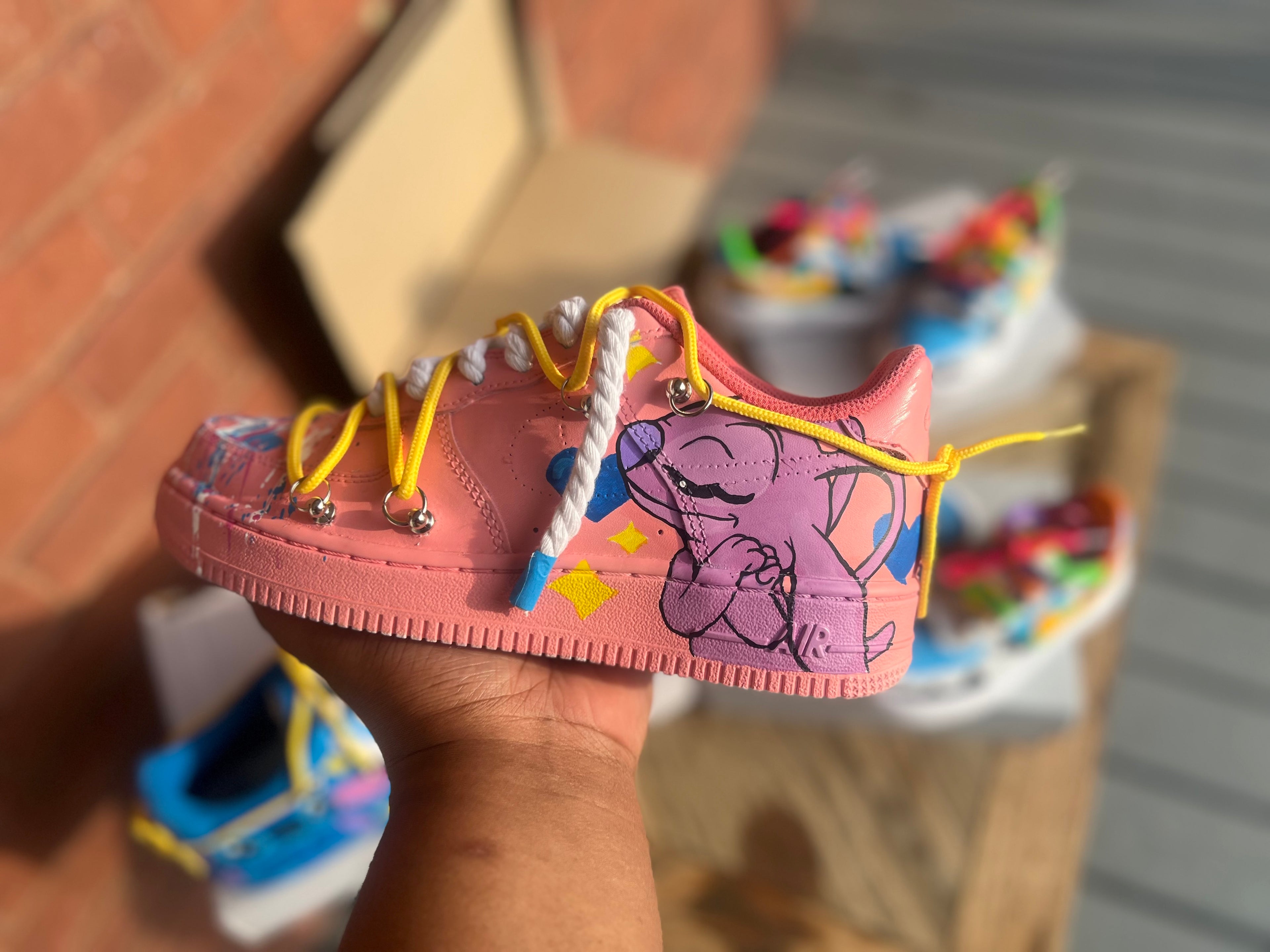 Angel n Stitch Custom Shoes