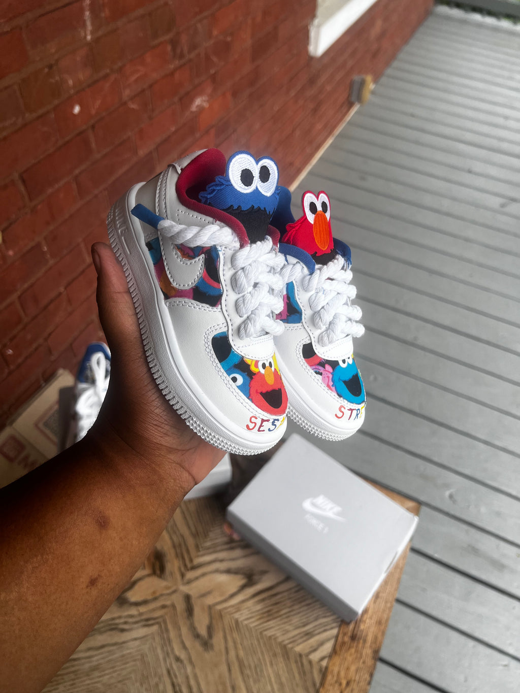 Sesame Street Custom Shoes