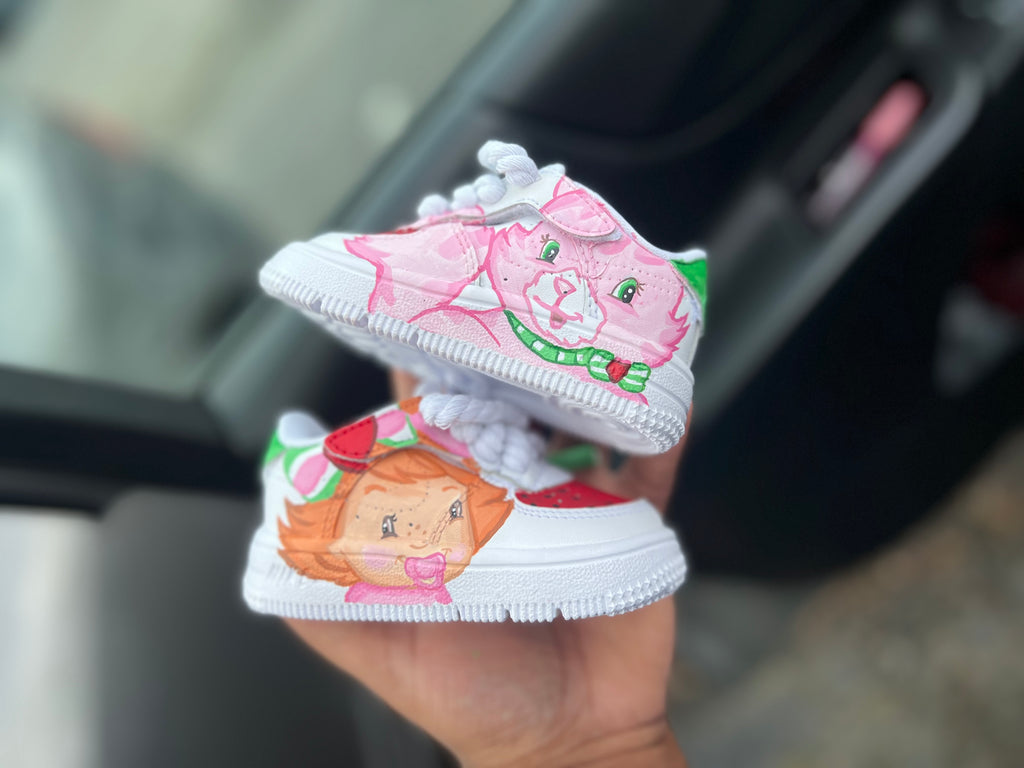 Strawberry Shortcake Custom Shoes